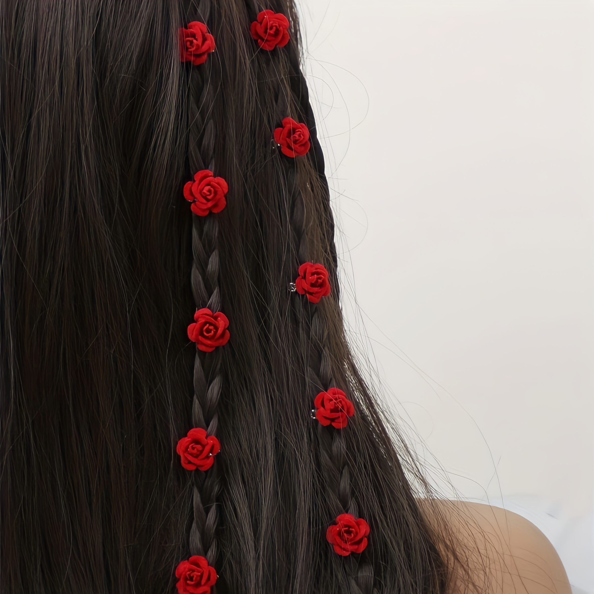 Set de 10 Ganchitos Rosas