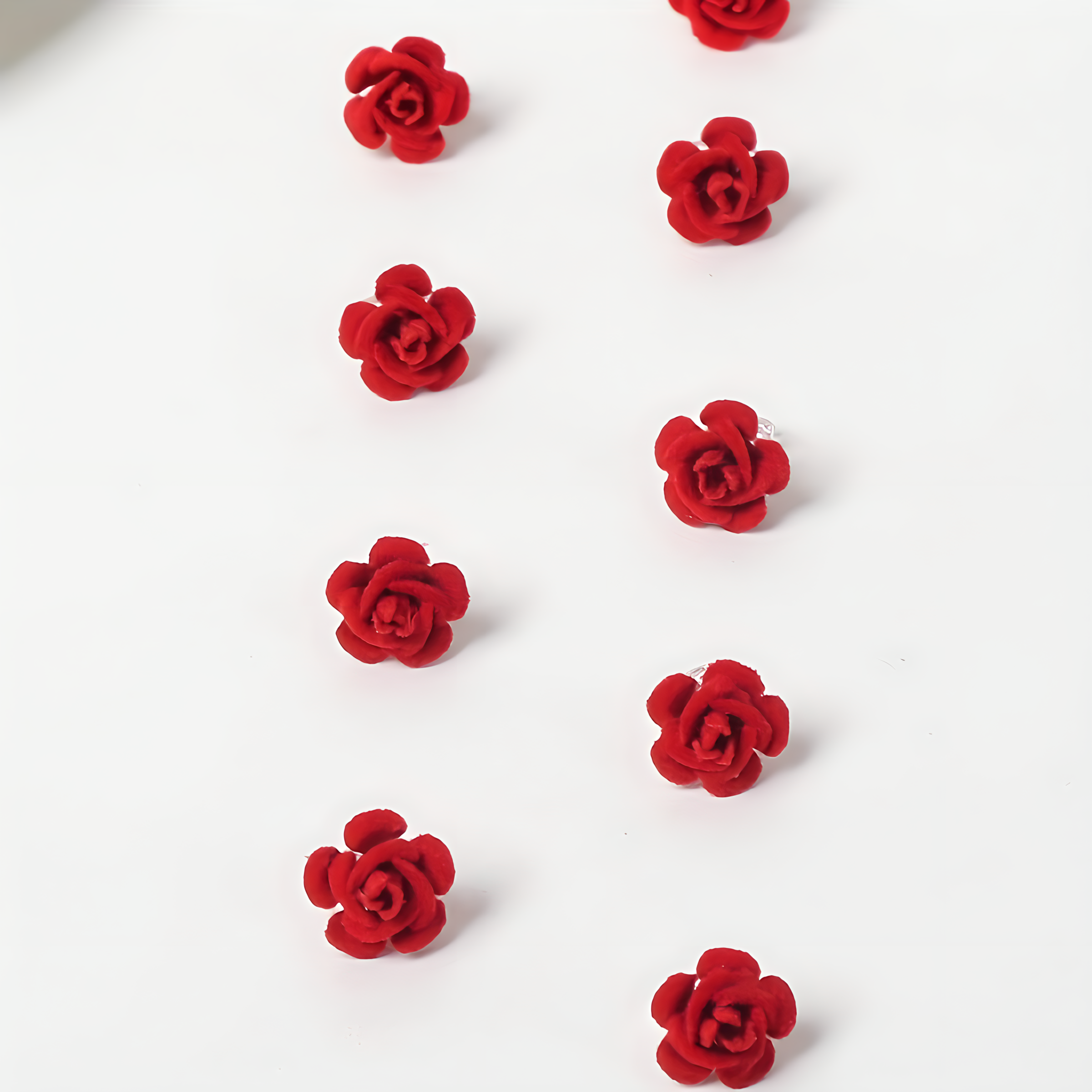 Set de 10 Ganchitos Rosas