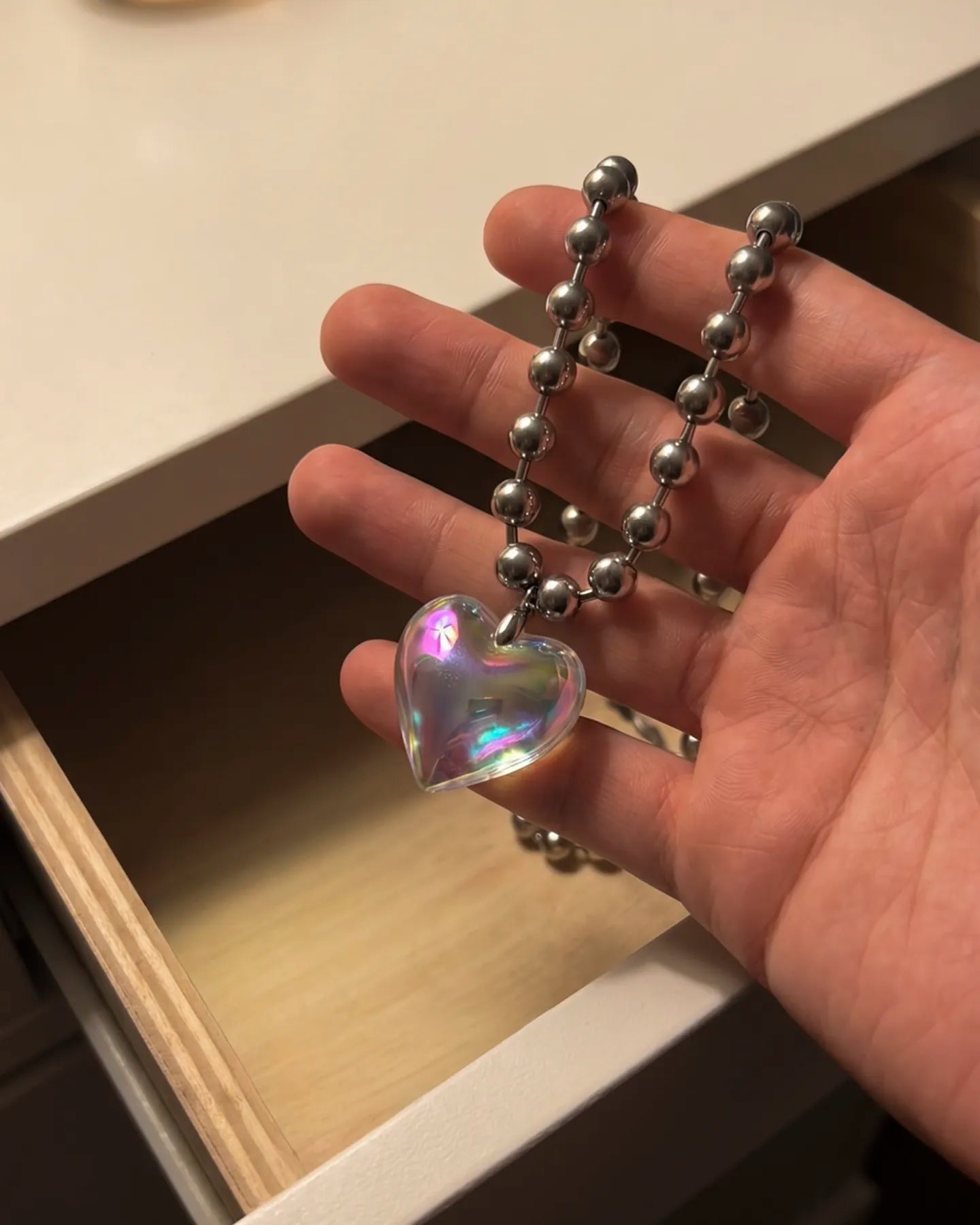 Collar Crush – Efecto Cristal