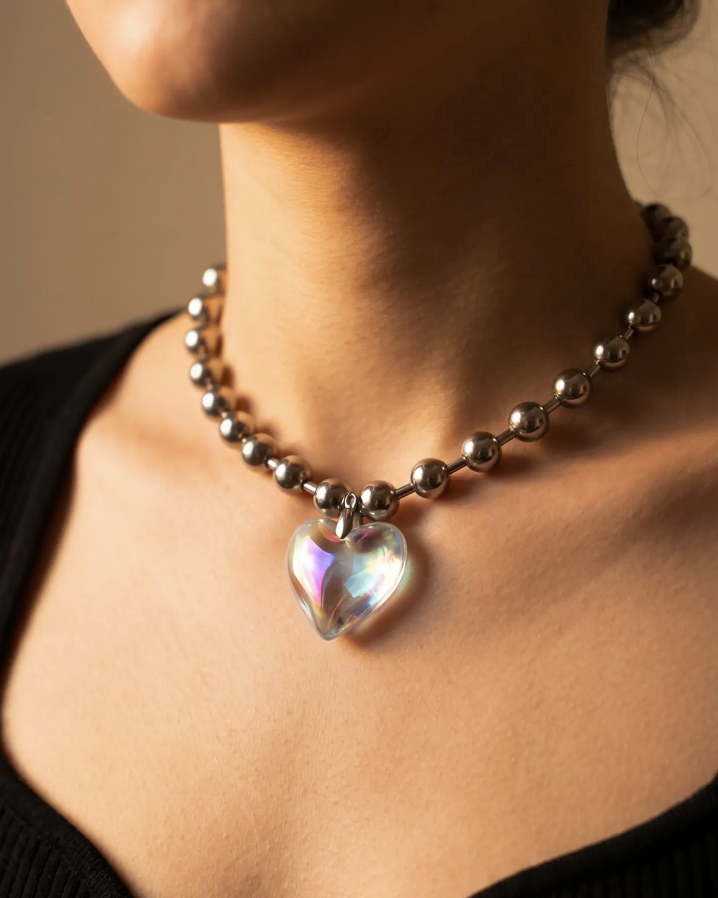 Collar Crush – Efecto Cristal
