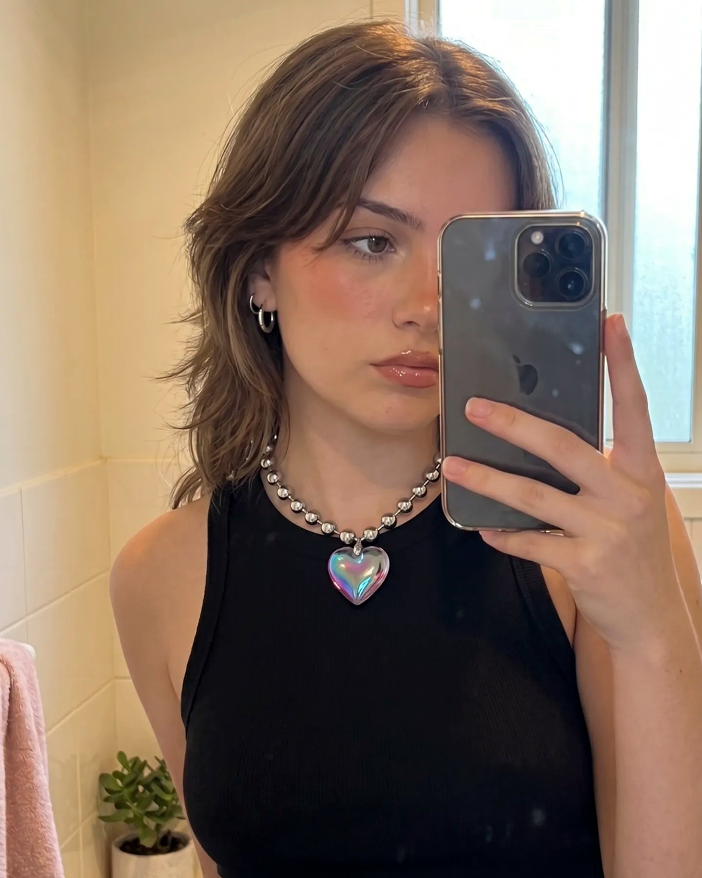 Collar Crush – Efecto Cristal