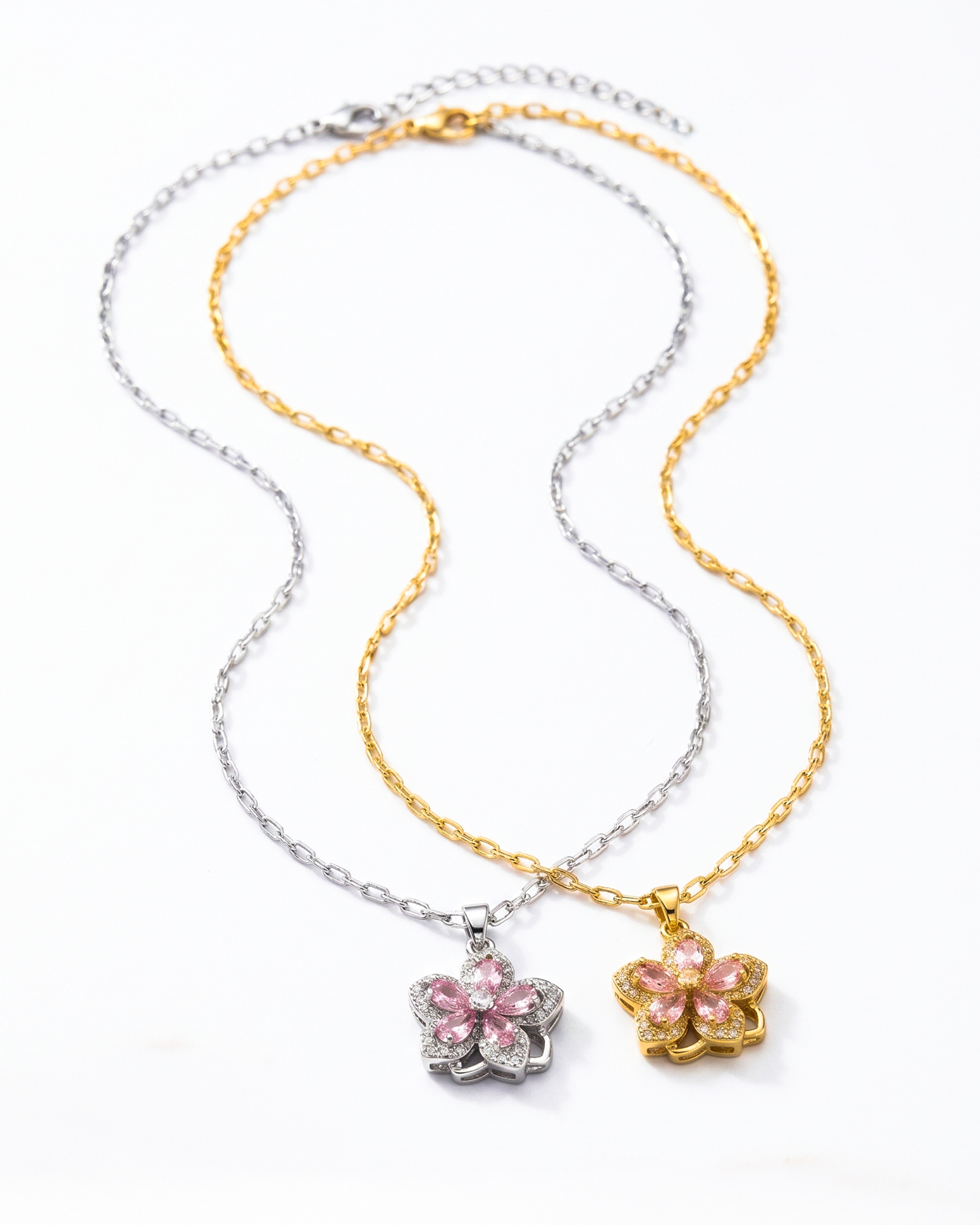 Collar Sakura – Flor Giratoria
