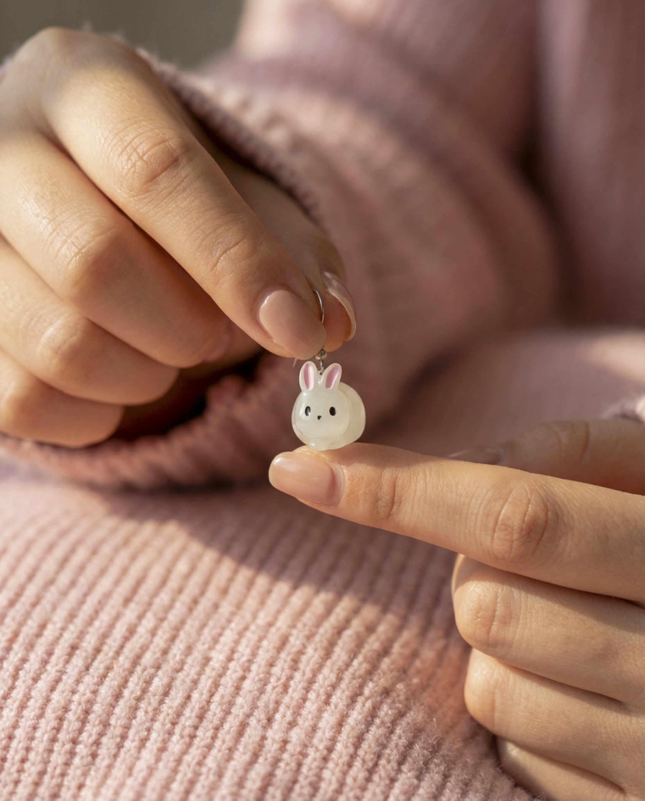 Aretes GlowBunny – Ternura que brilla en la oscuridad