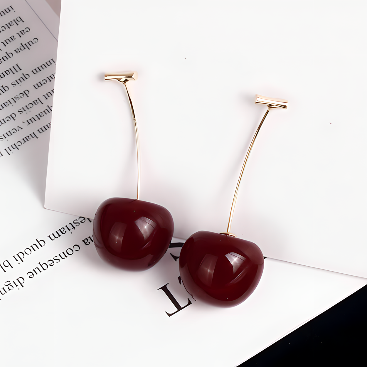 Aretes Cherry