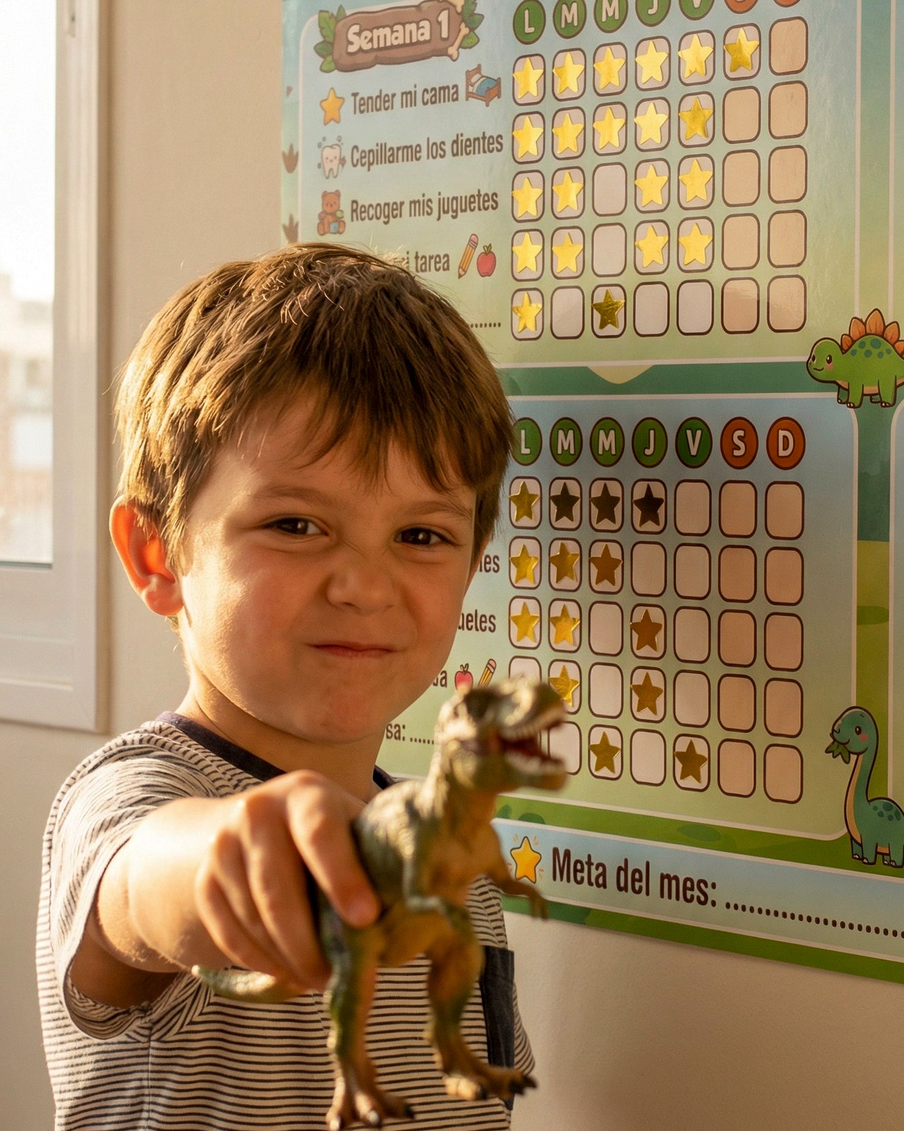 Mi Tabla de Estrellas – Tablero de Rutinas Infantil para Niños