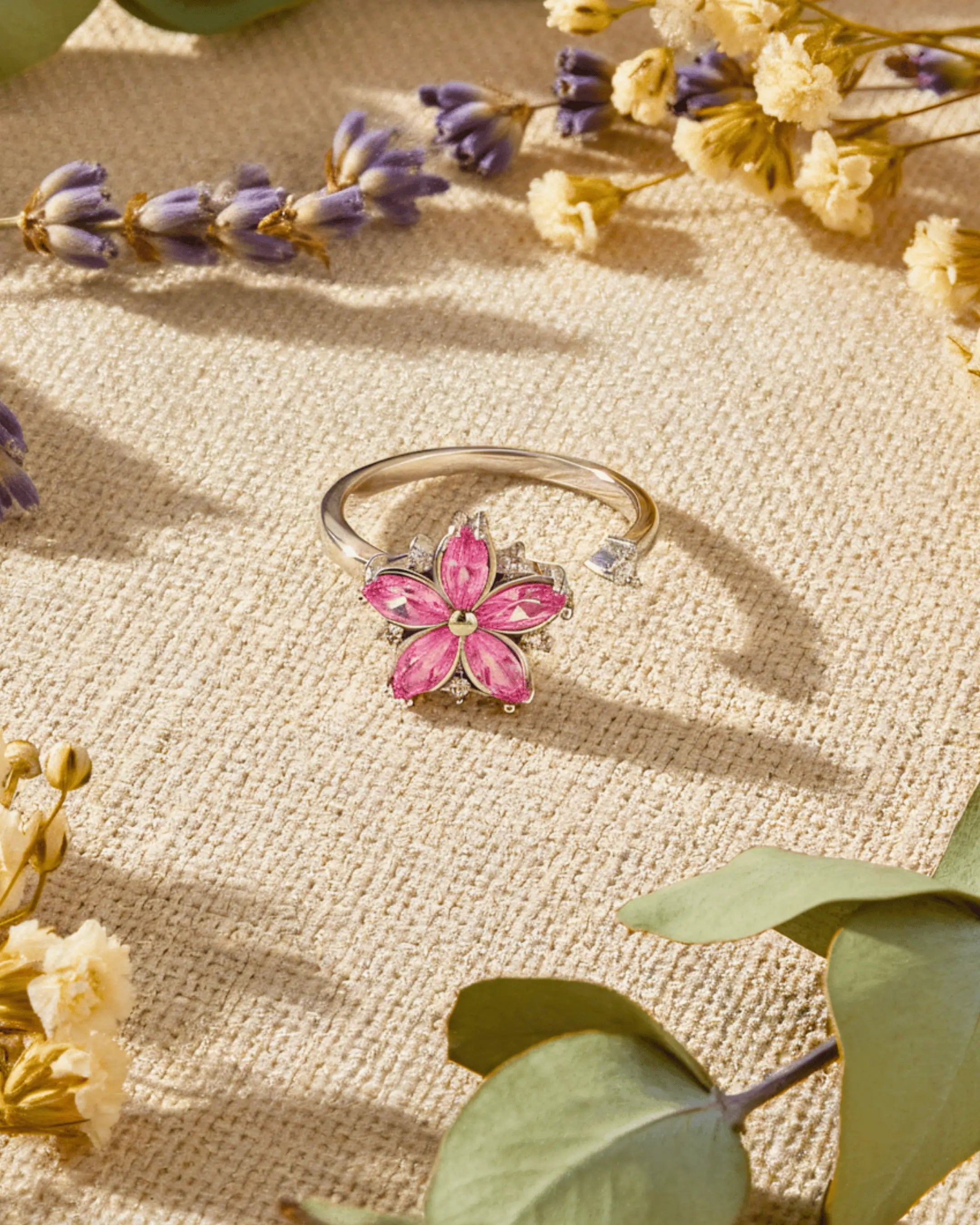 Sakura Bloom – Anillo que florece contigo