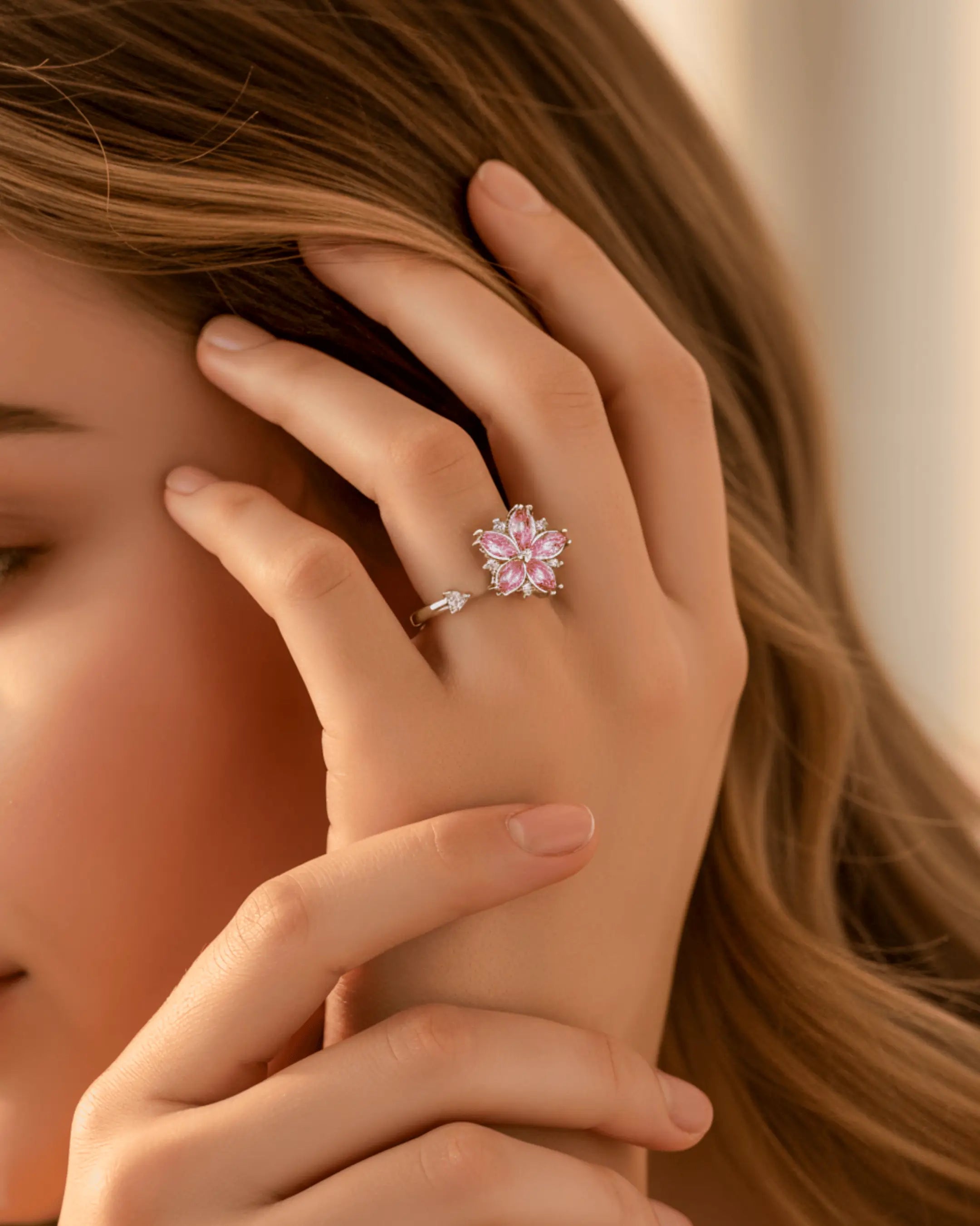 Sakura Bloom – Anillo que florece contigo