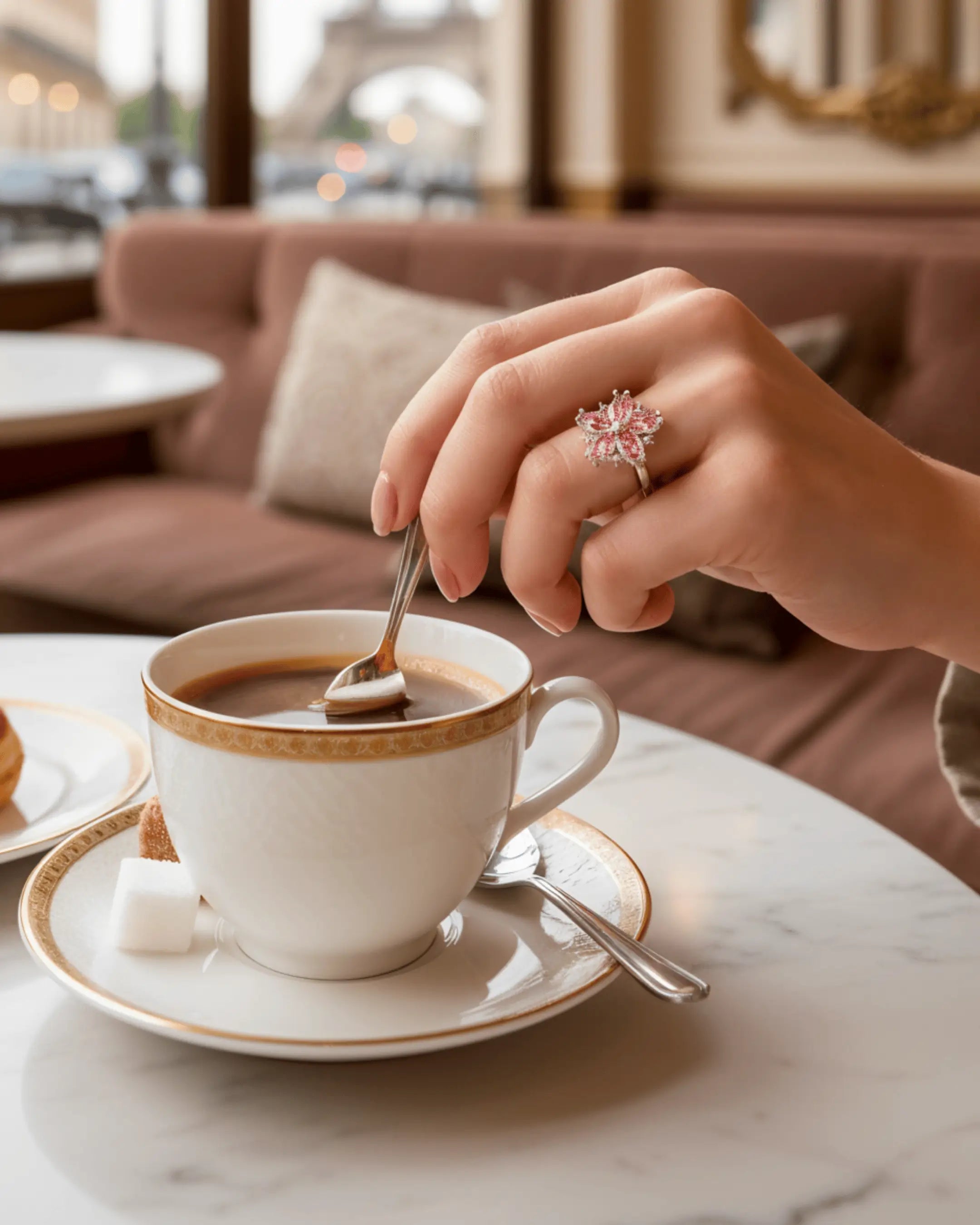 Sakura Bloom – Anillo que florece contigo