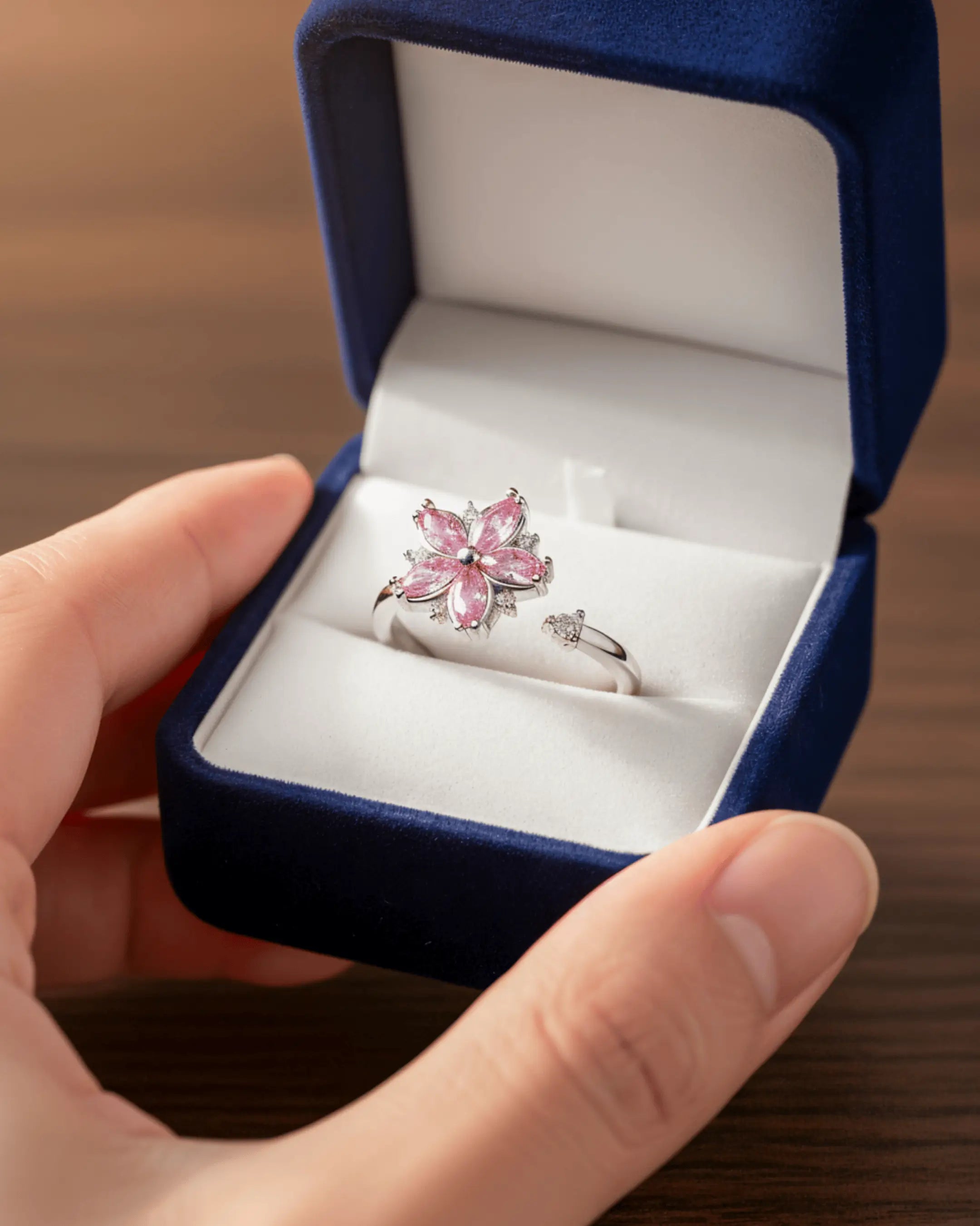 Sakura Bloom – Anillo que florece contigo
