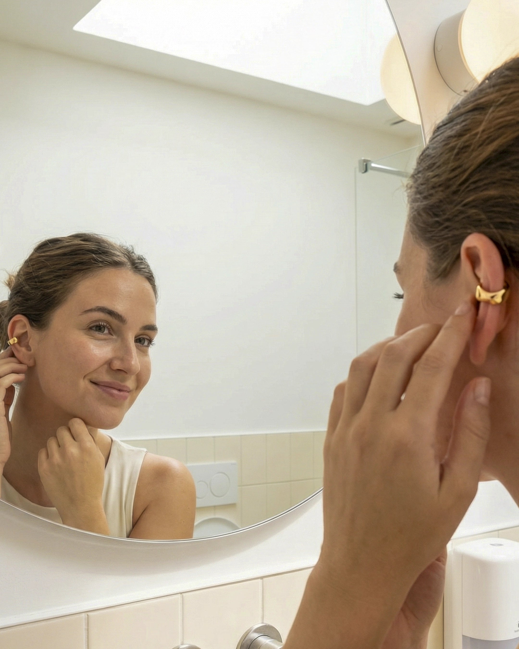 Aretes Voluta – Enrolla tu estilo