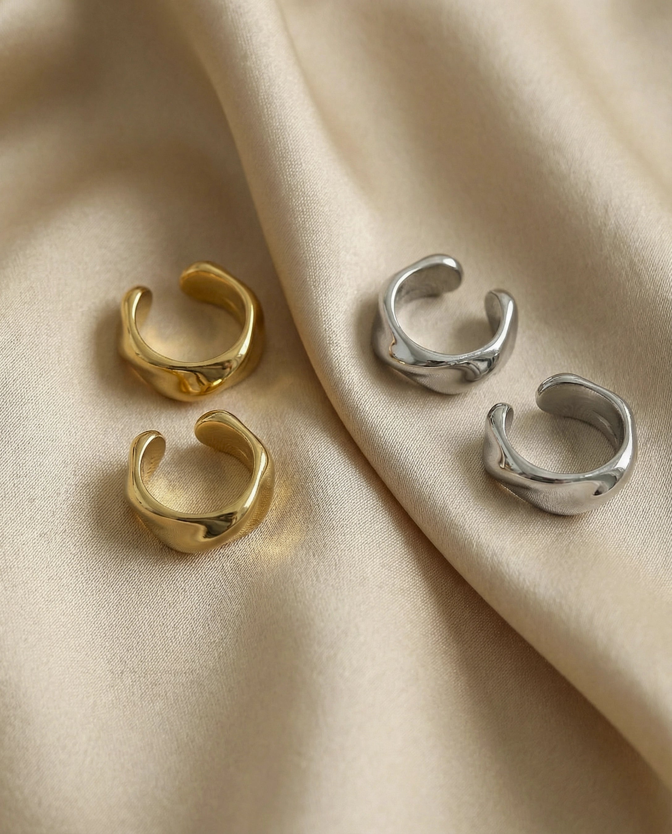 Aretes Voluta – Enrolla tu estilo