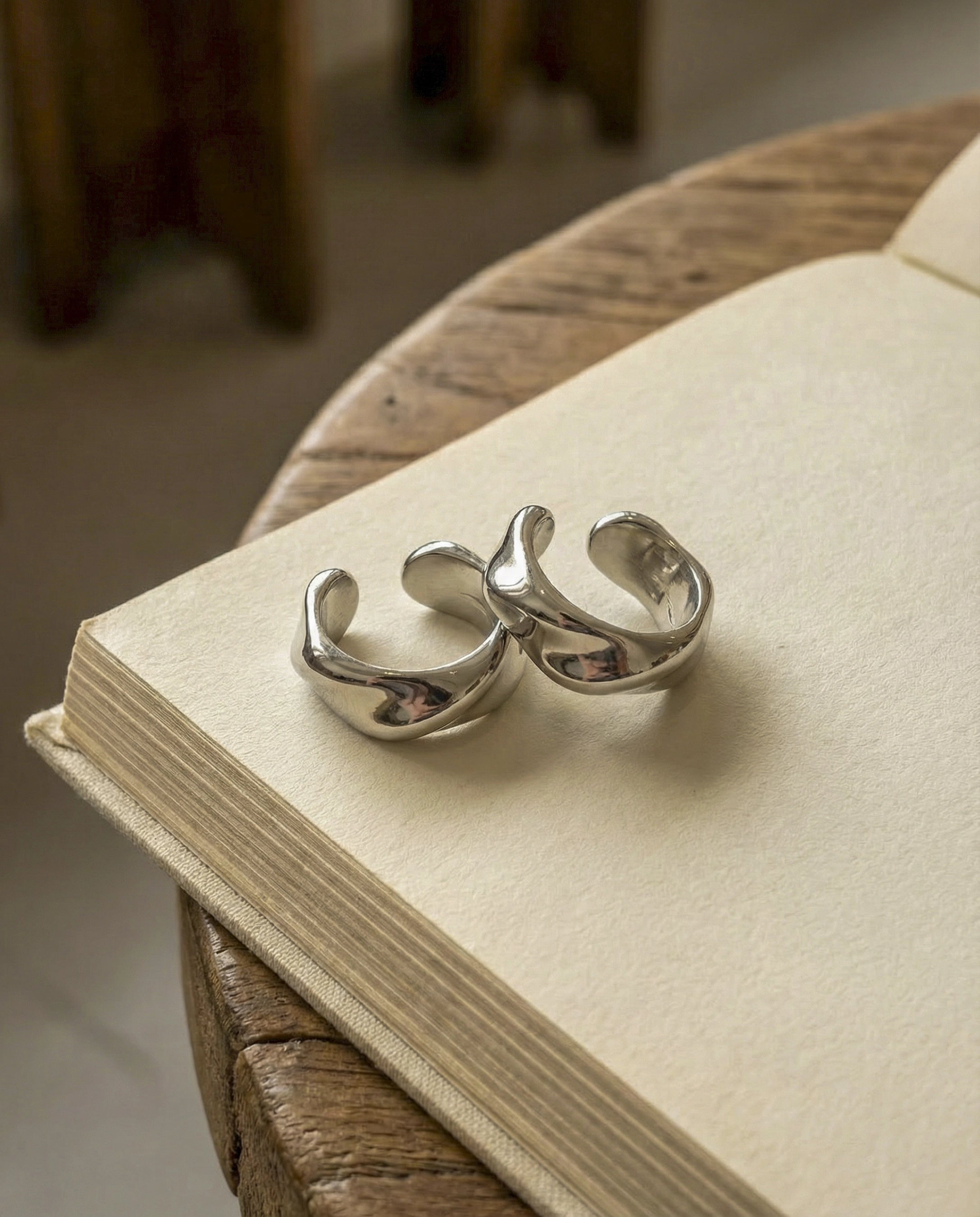 Aretes Voluta – Enrolla tu estilo