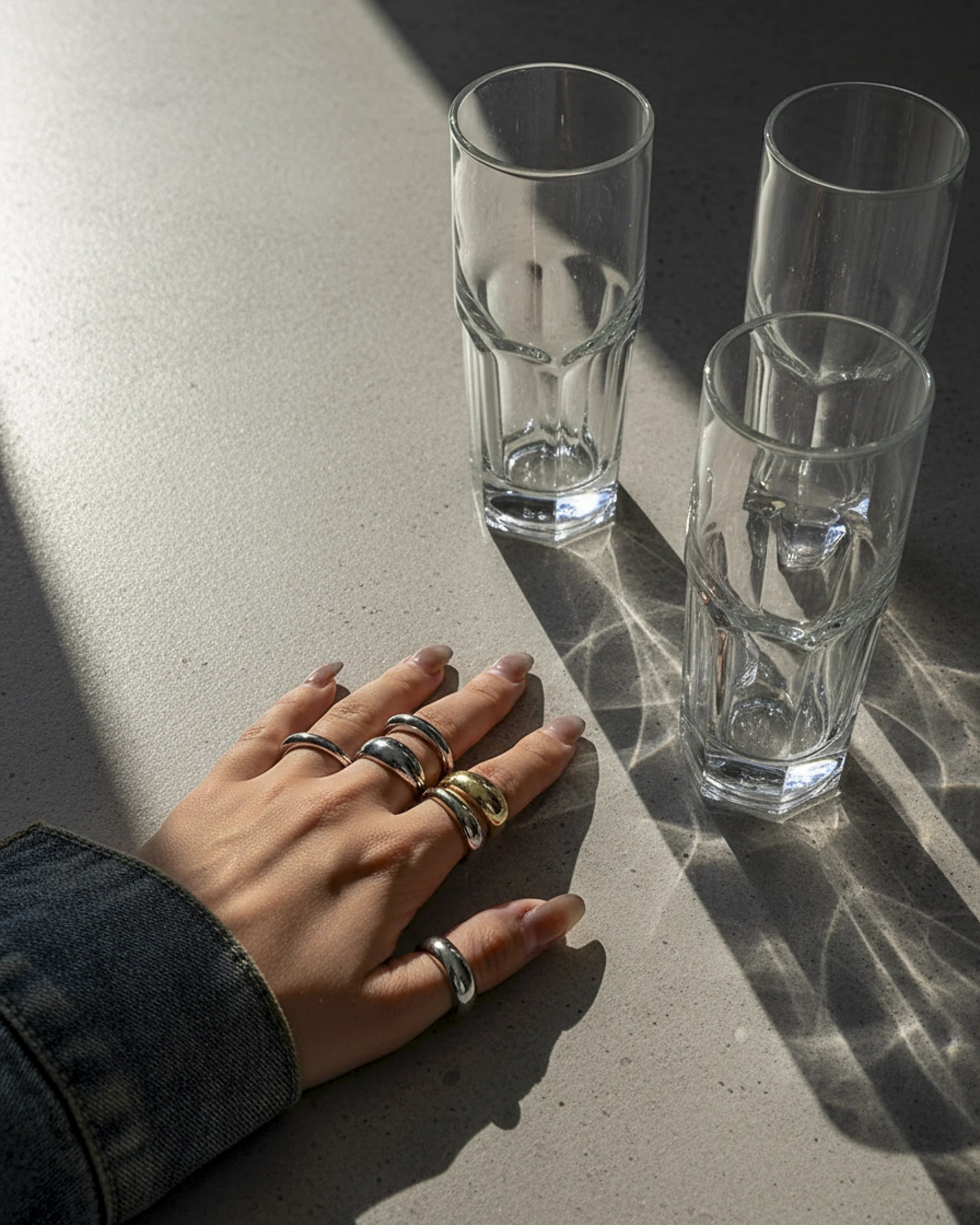 Clarisse – Set de 8 Anillos