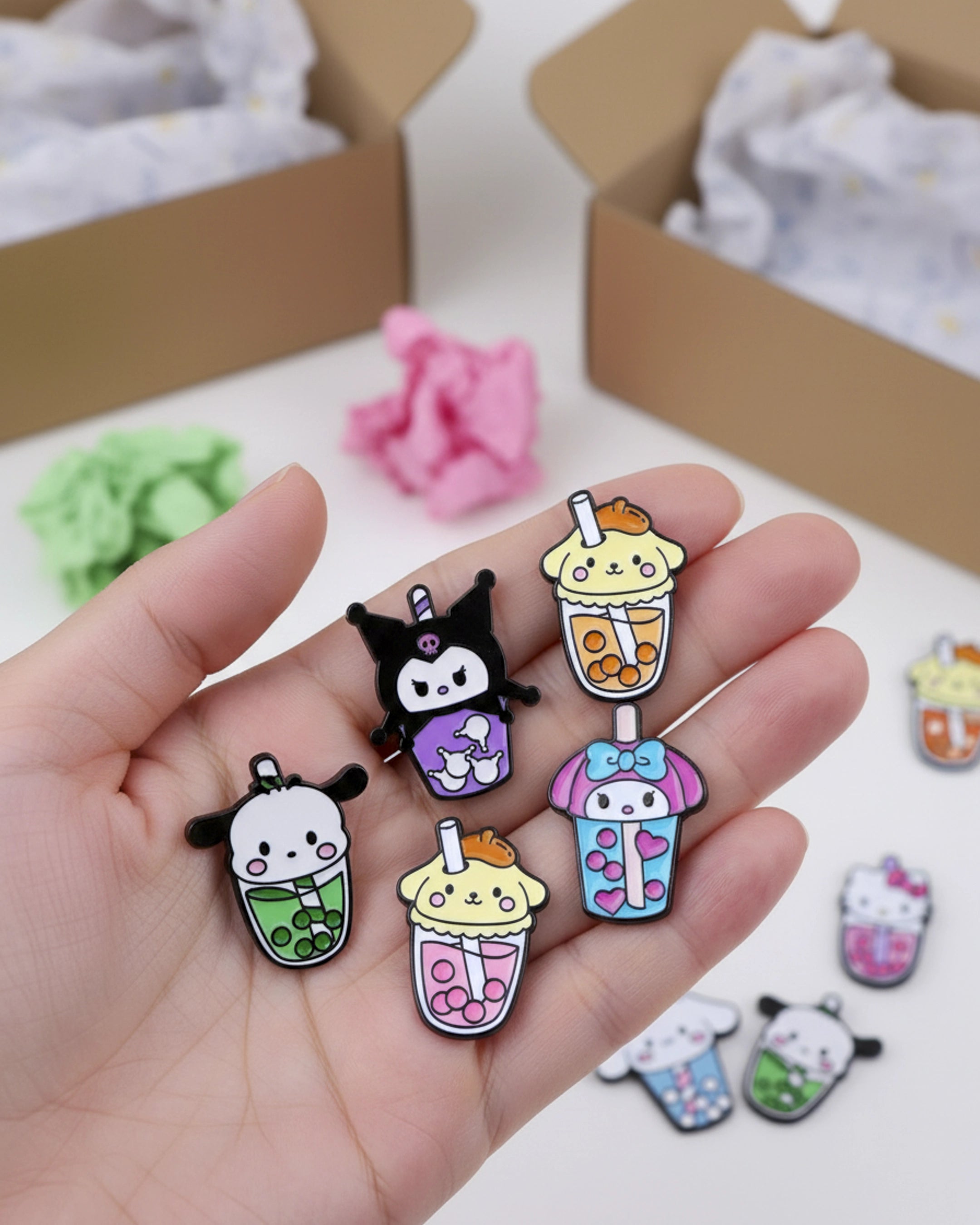 Pines Sanrio x Bubble Tea - 6 Unidades