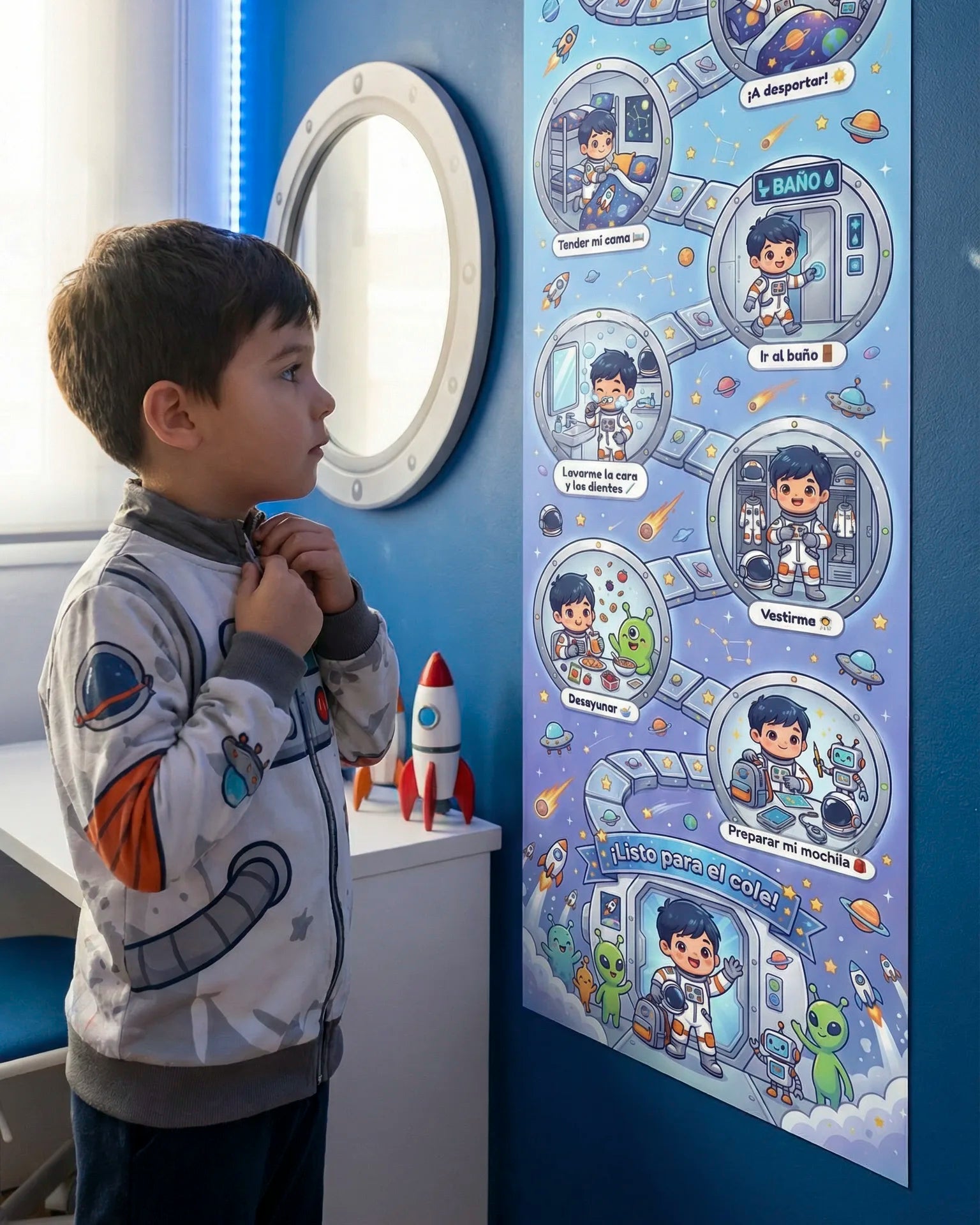 Mi Rutina del Día – Camino de Hábitos Edición Niños