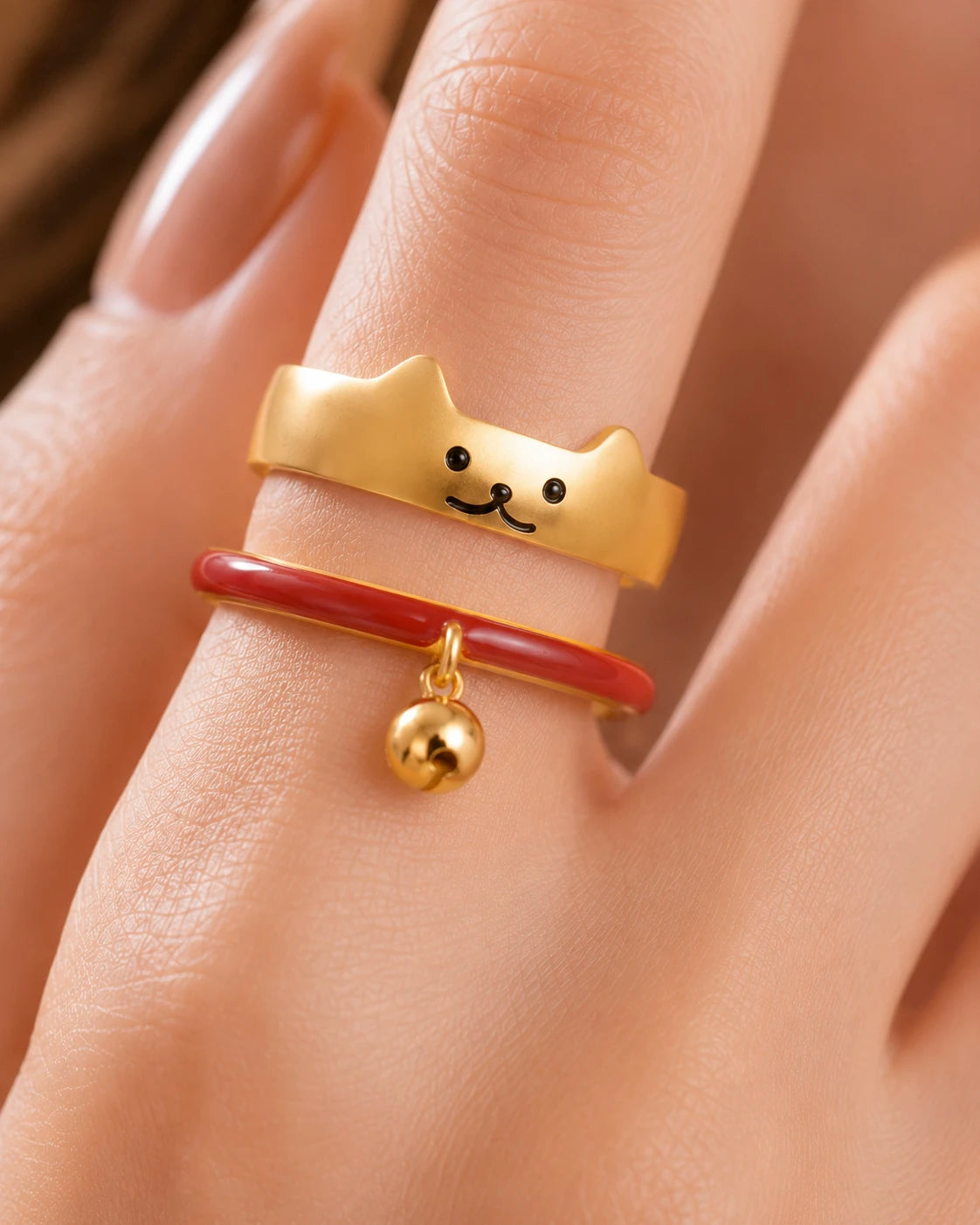 Anillo Meow – Doble