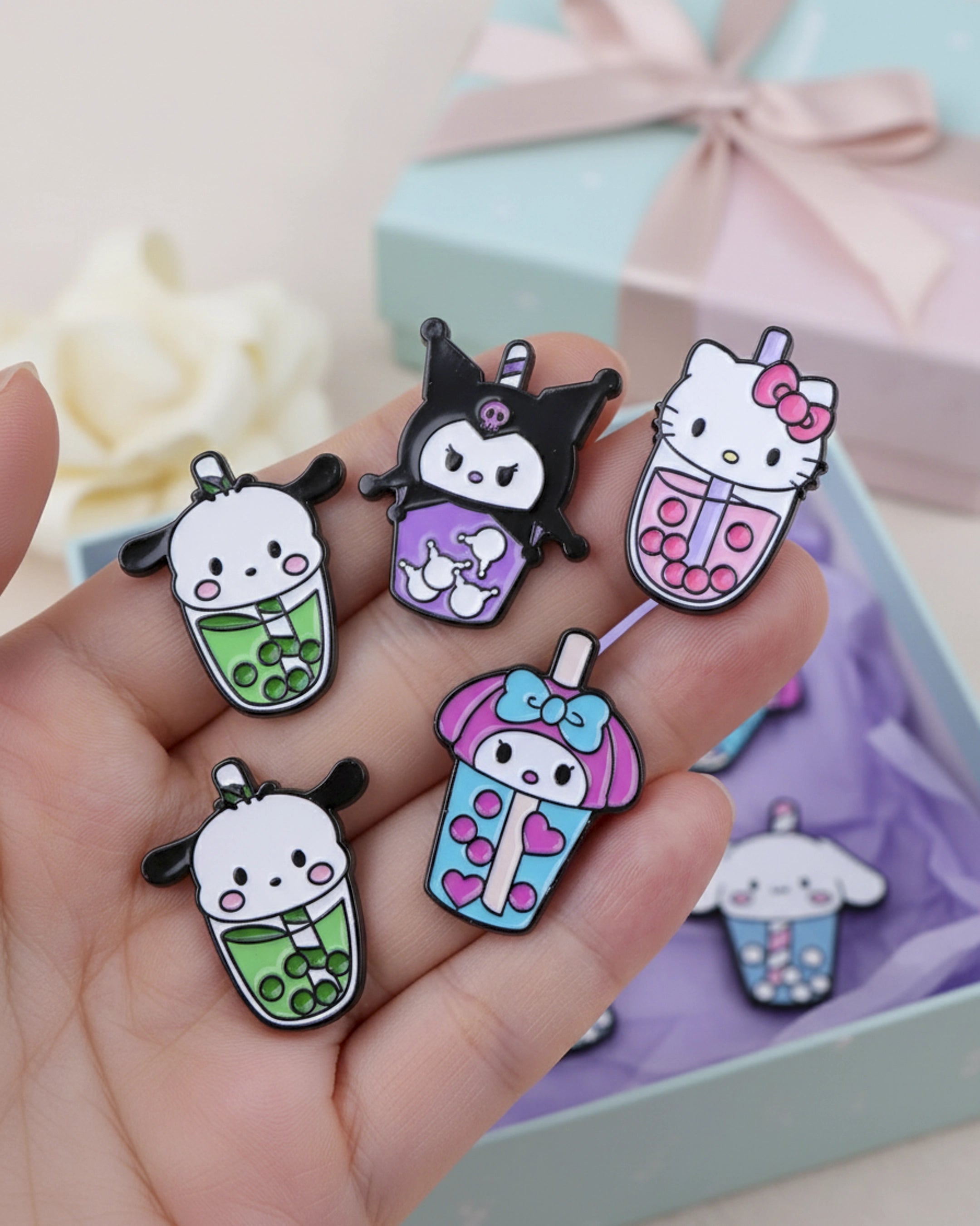 Pines Sanrio x Bubble Tea - 6 Unidades