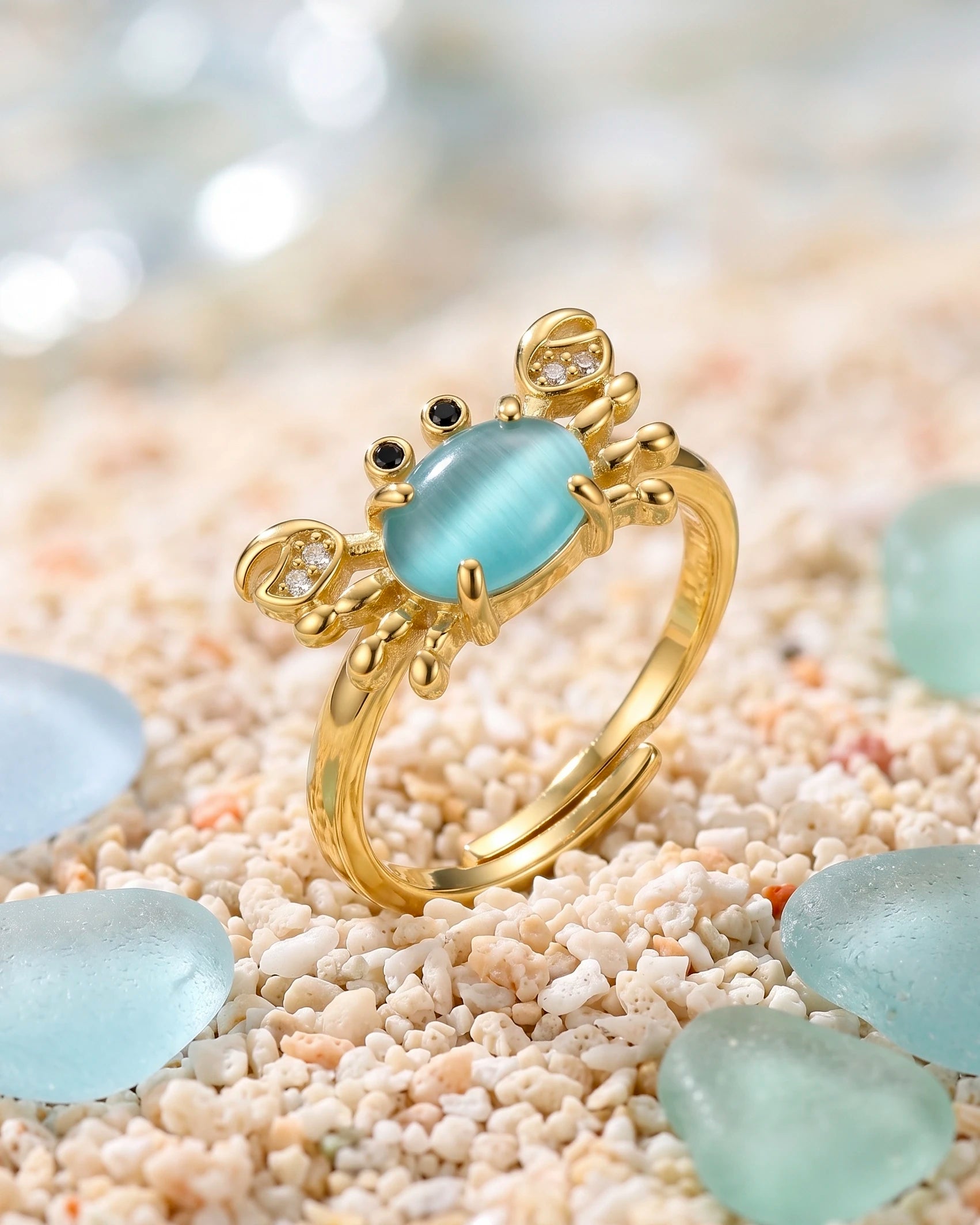 Anillo Cangrejito de Mar
