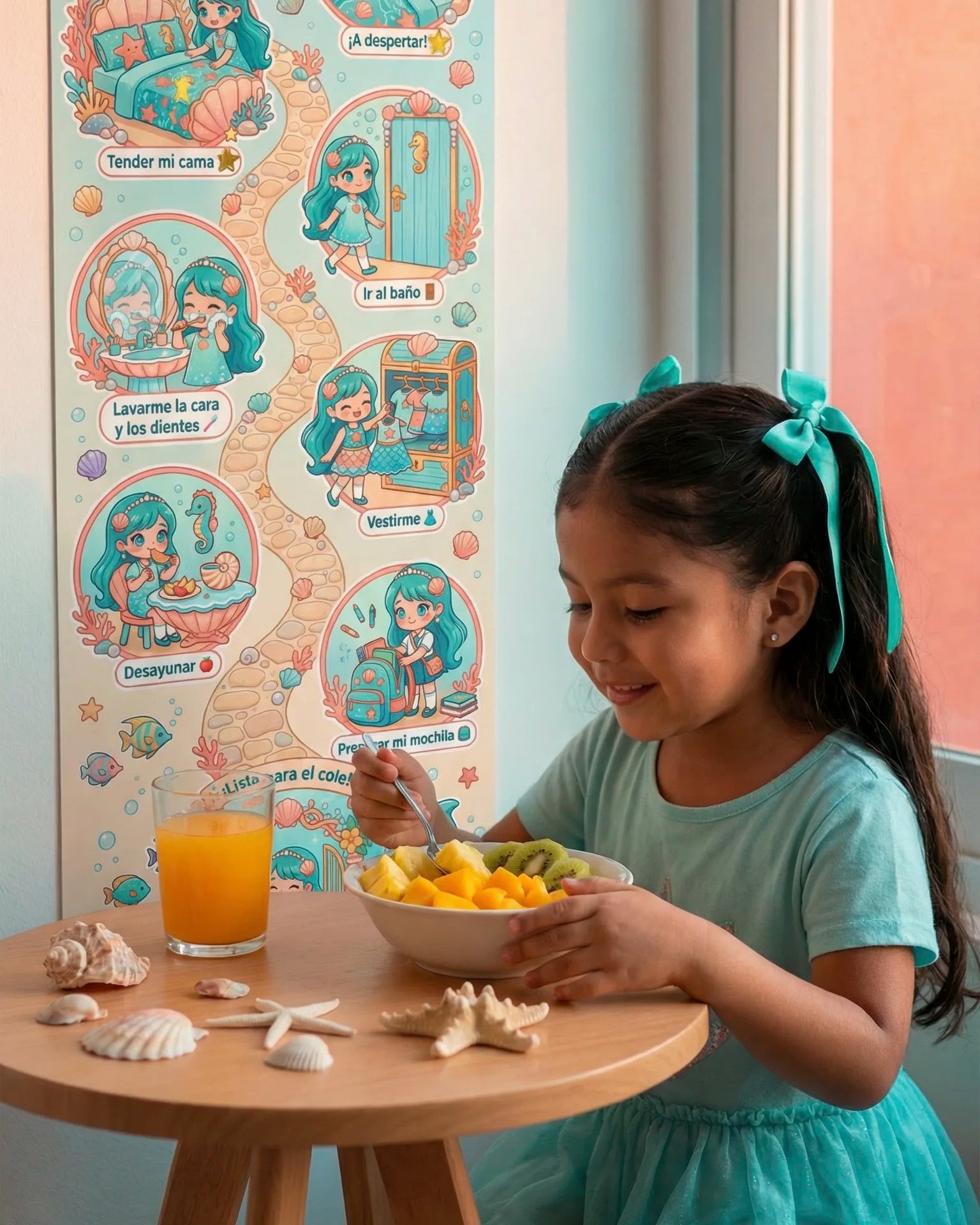 Mi Rutina del Día – Camino de Hábitos Edición Niñas
