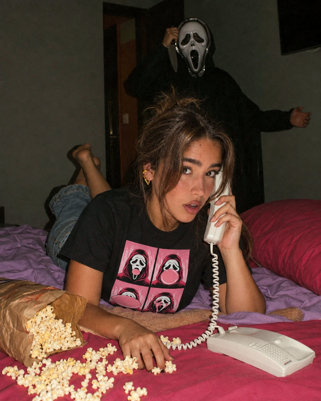 Playera Ghostface – Bubblegum