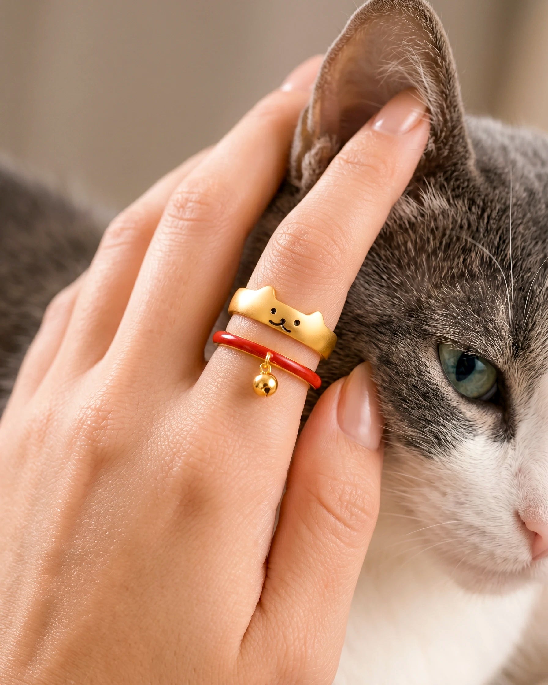 Anillo Meow – Doble