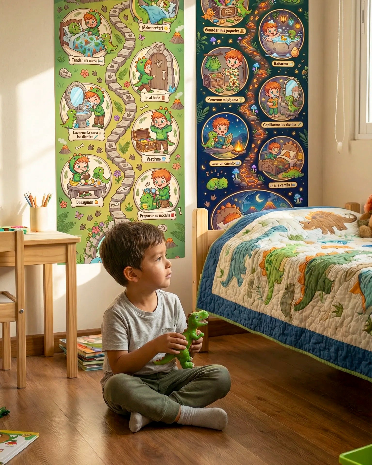 Mi Rutina del Día – Camino de Hábitos Edición Niños