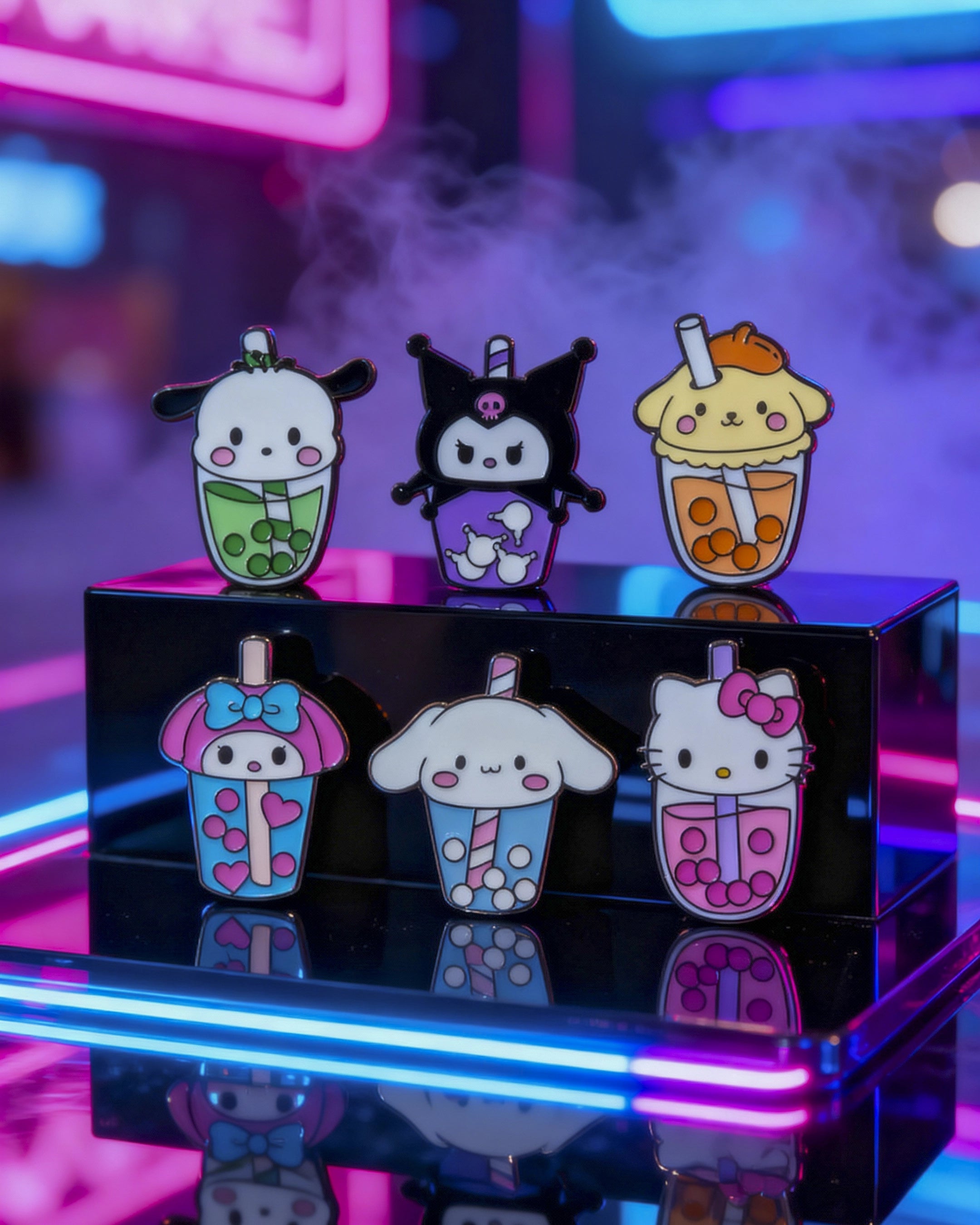 Pines Sanrio x Bubble Tea - 6 Unidades