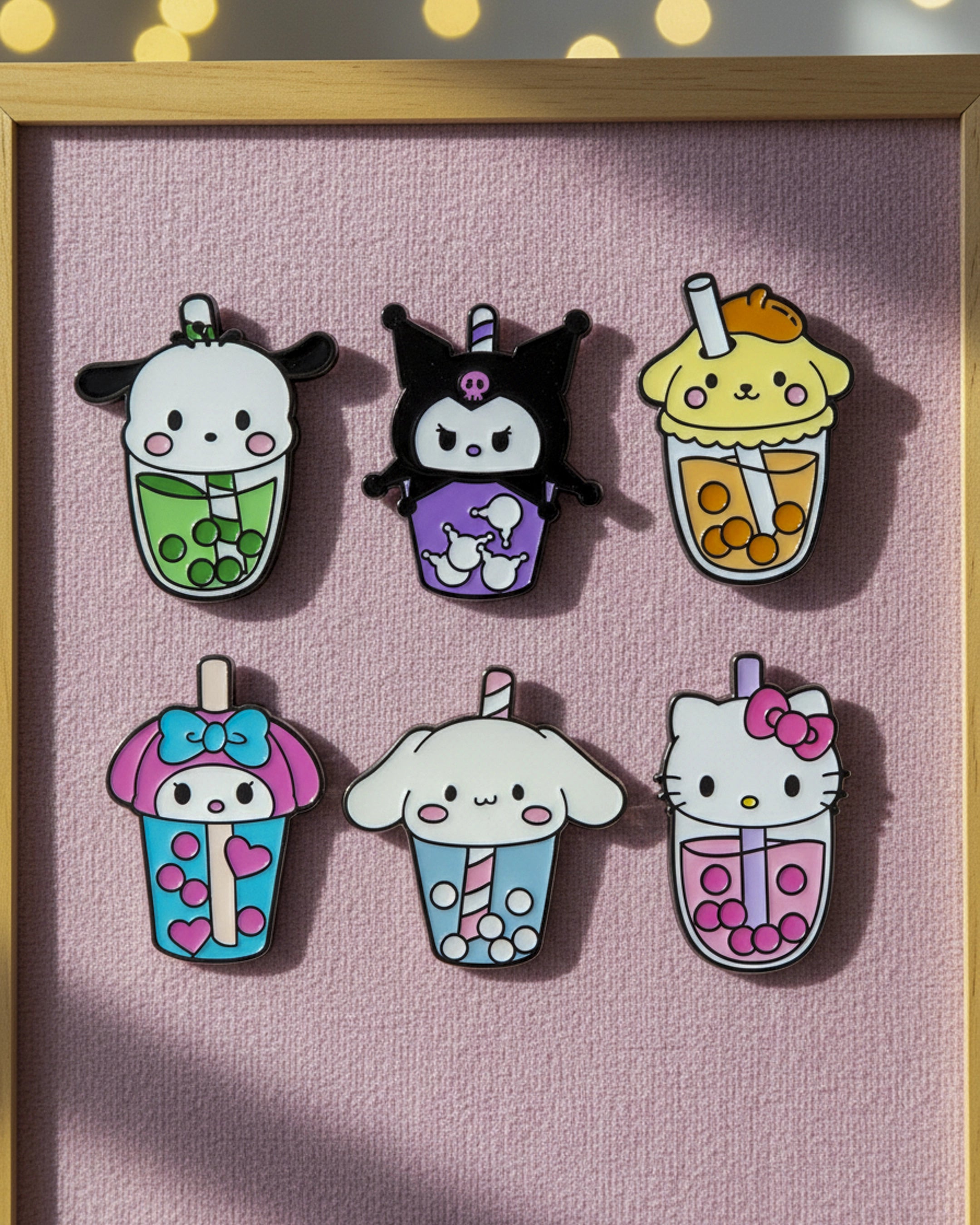 Pines Sanrio x Bubble Tea - 6 Unidades