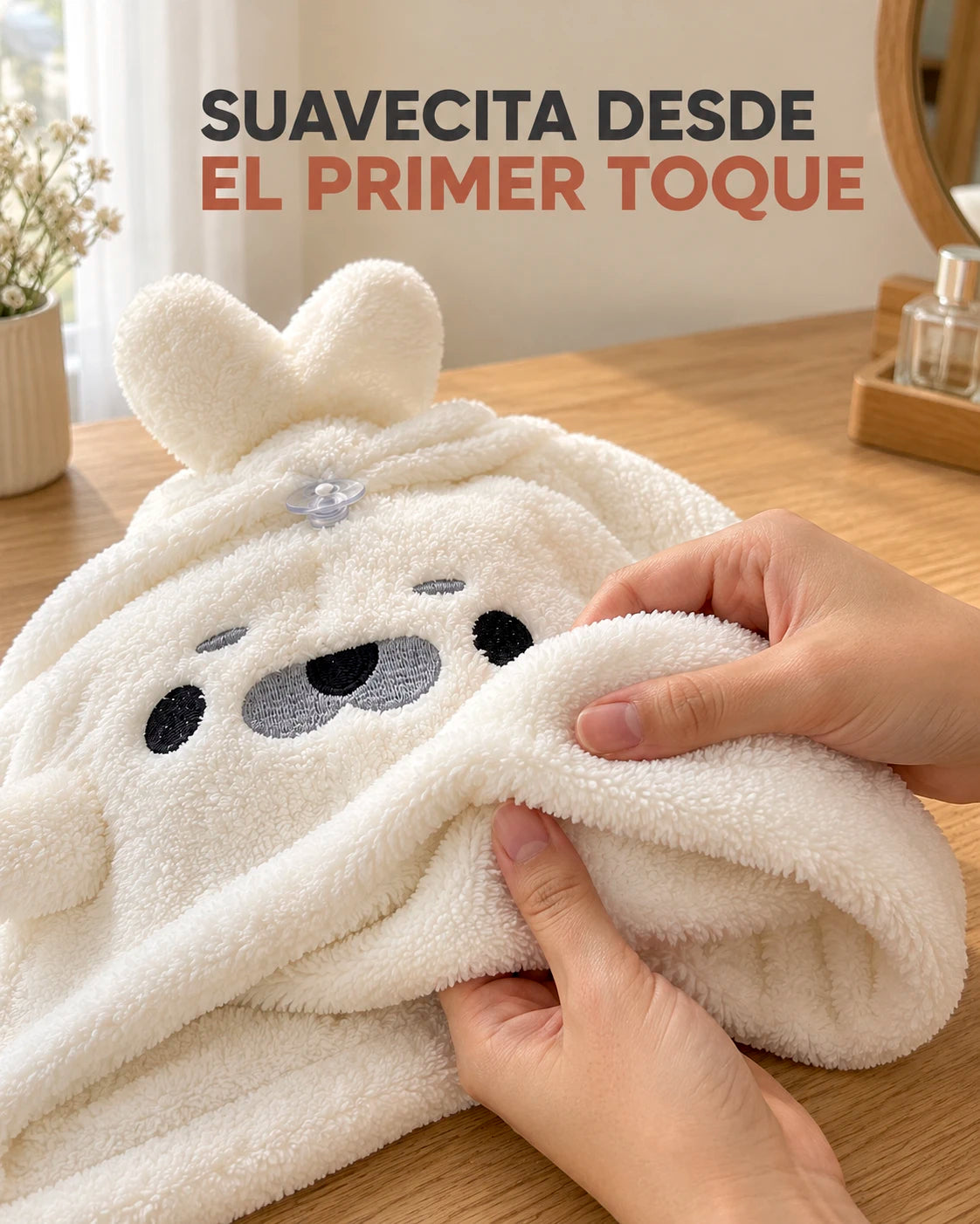 Gorro Secador de Cabello – Foquita Esponjosa