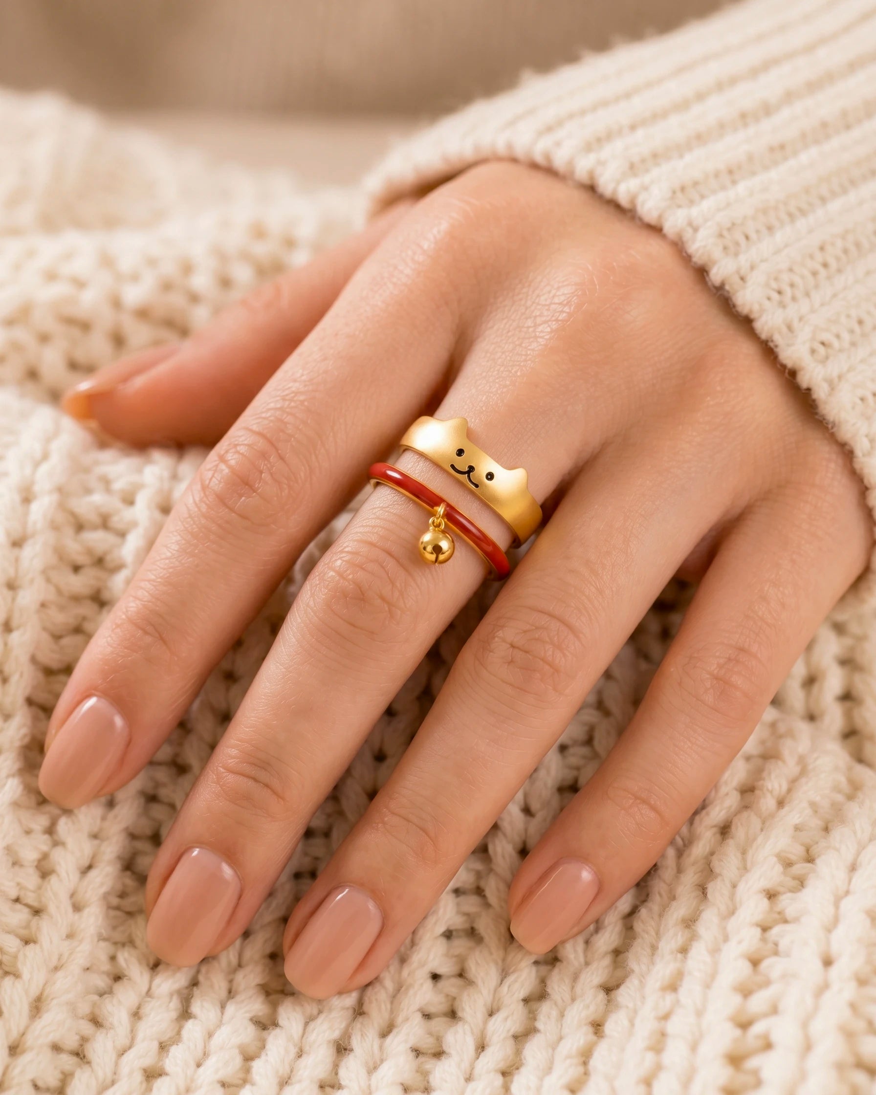 Anillo Meow – Doble