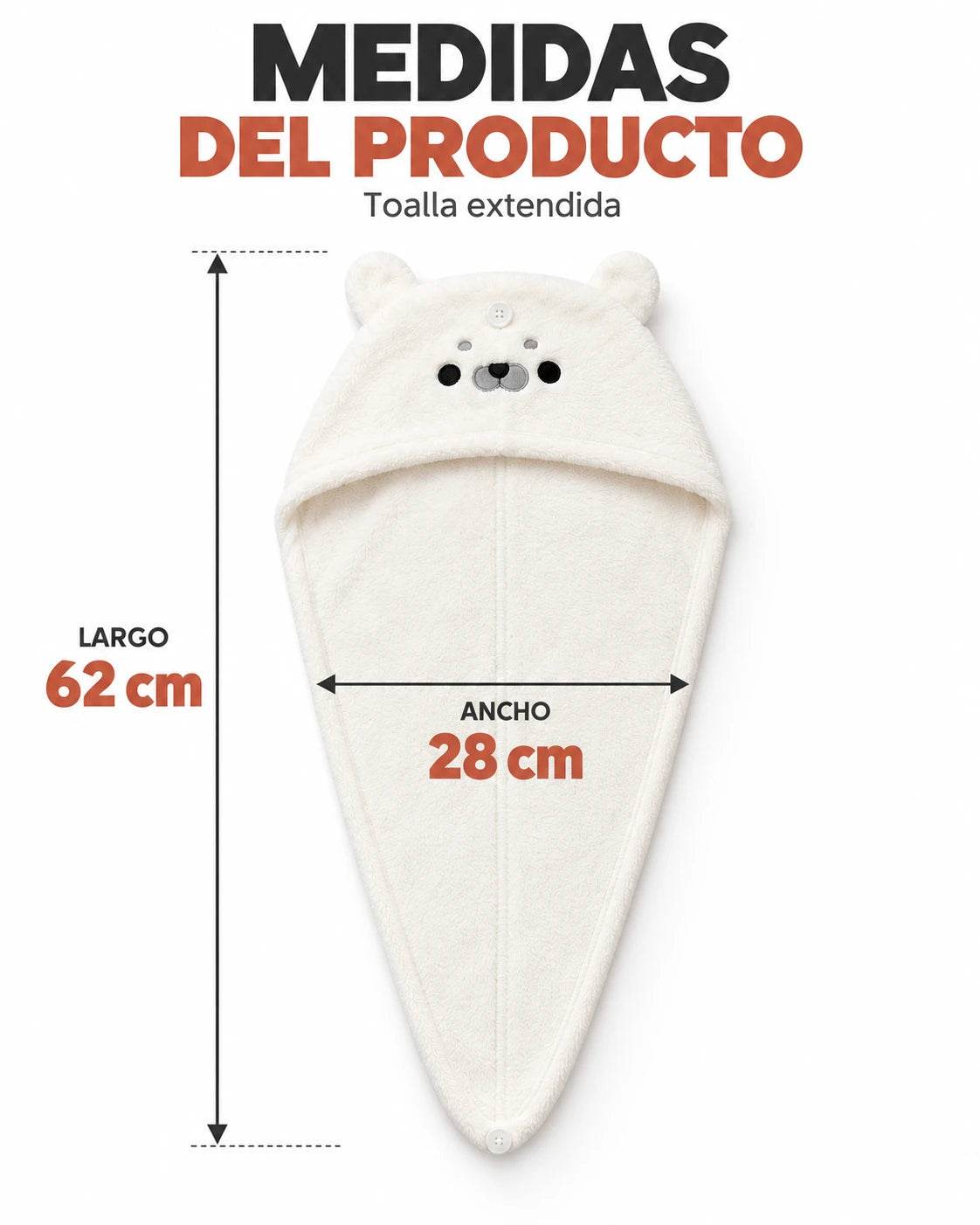 Gorro Secador de Cabello – Foquita Esponjosa