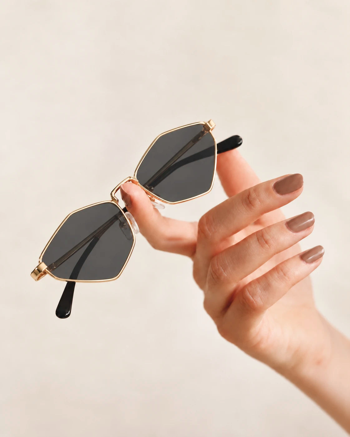 Lentes Marbella – Dorado y Negro