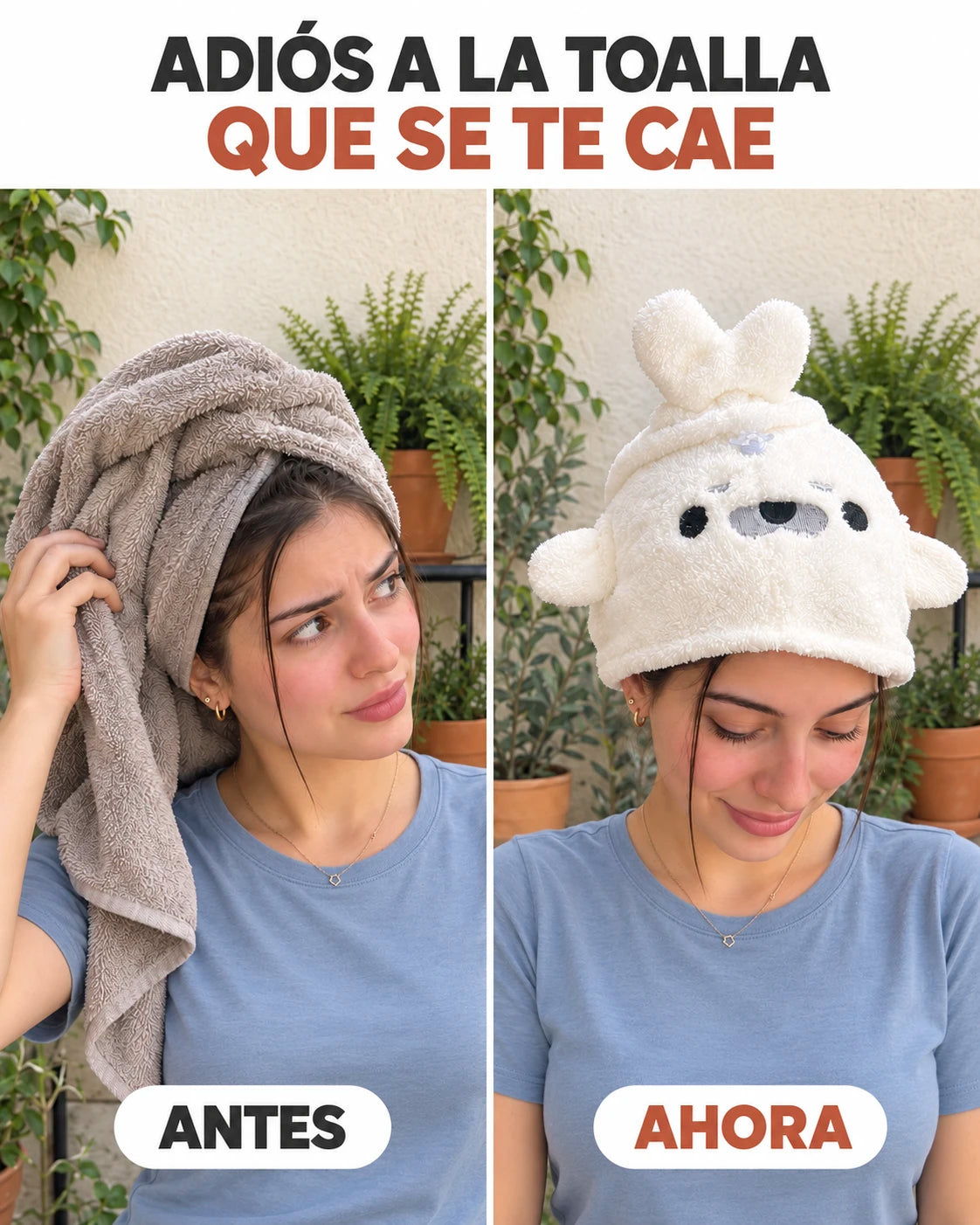 Gorro Secador de Cabello – Foquita Esponjosa