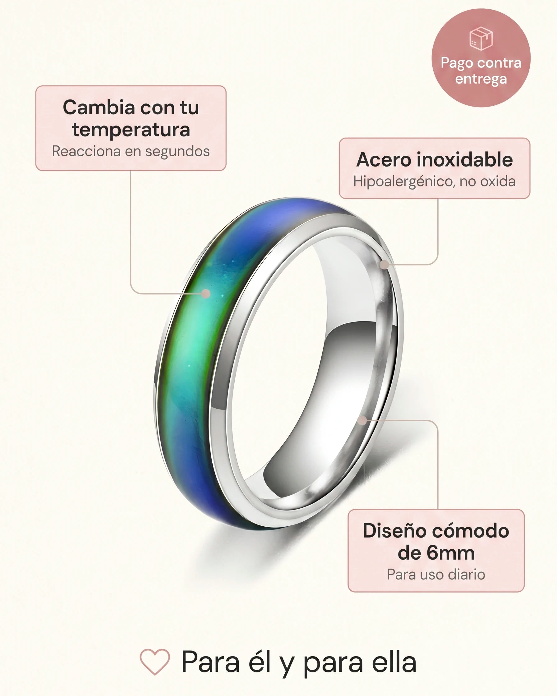 Anillo Mood – Cambia con tu Ánimo