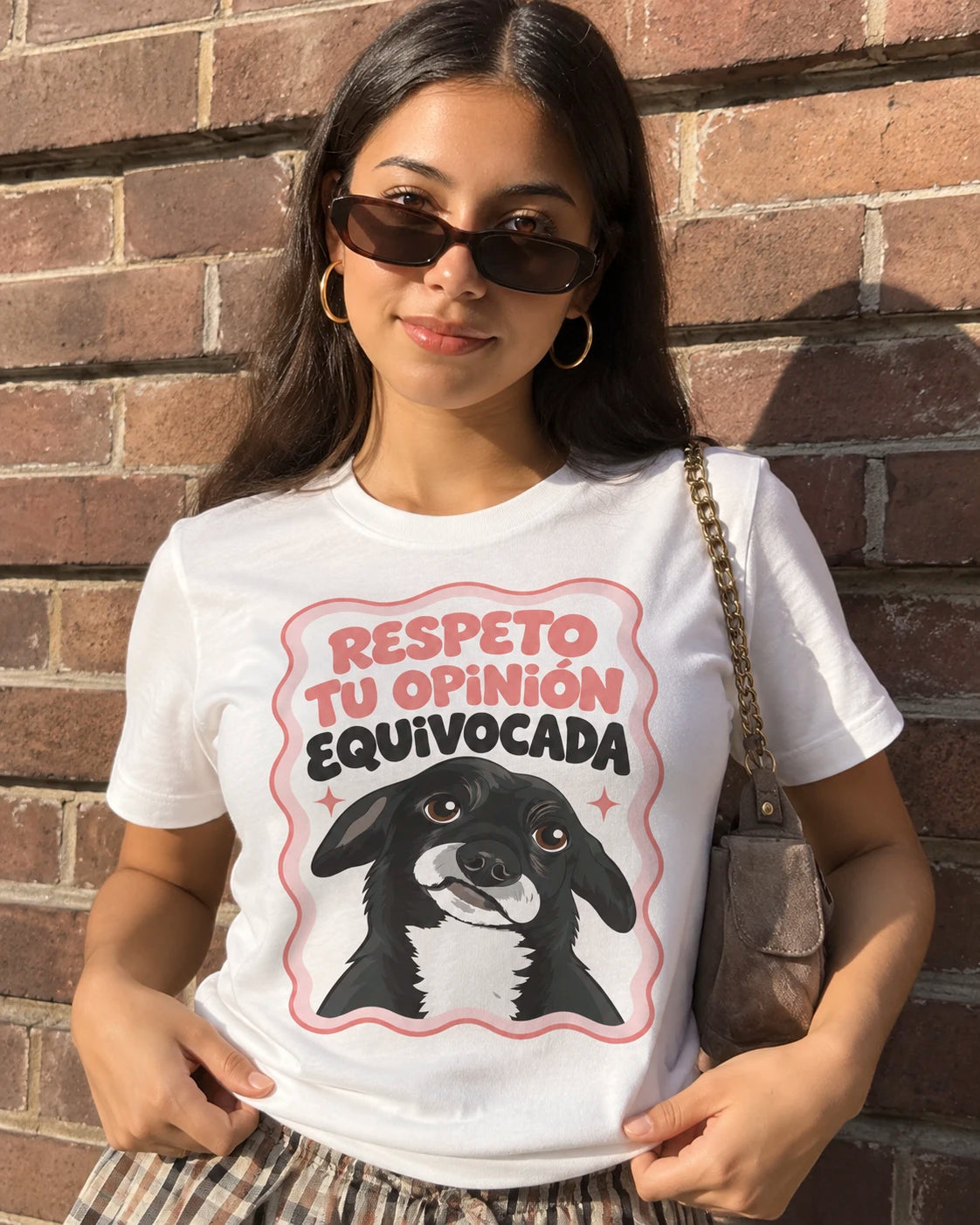 Playera Respeto tu Opinión Equivocada