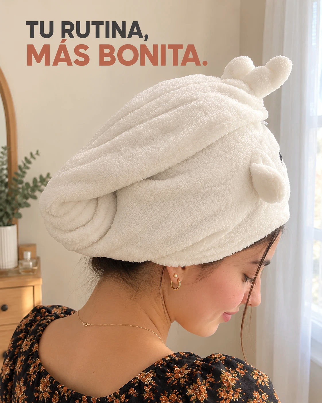 Gorro Secador de Cabello – Foquita Esponjosa