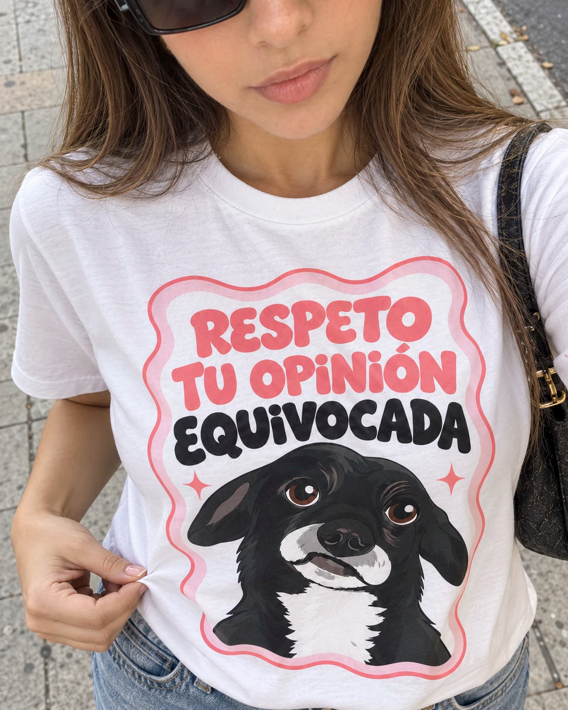 Playera Respeto tu Opinión Equivocada