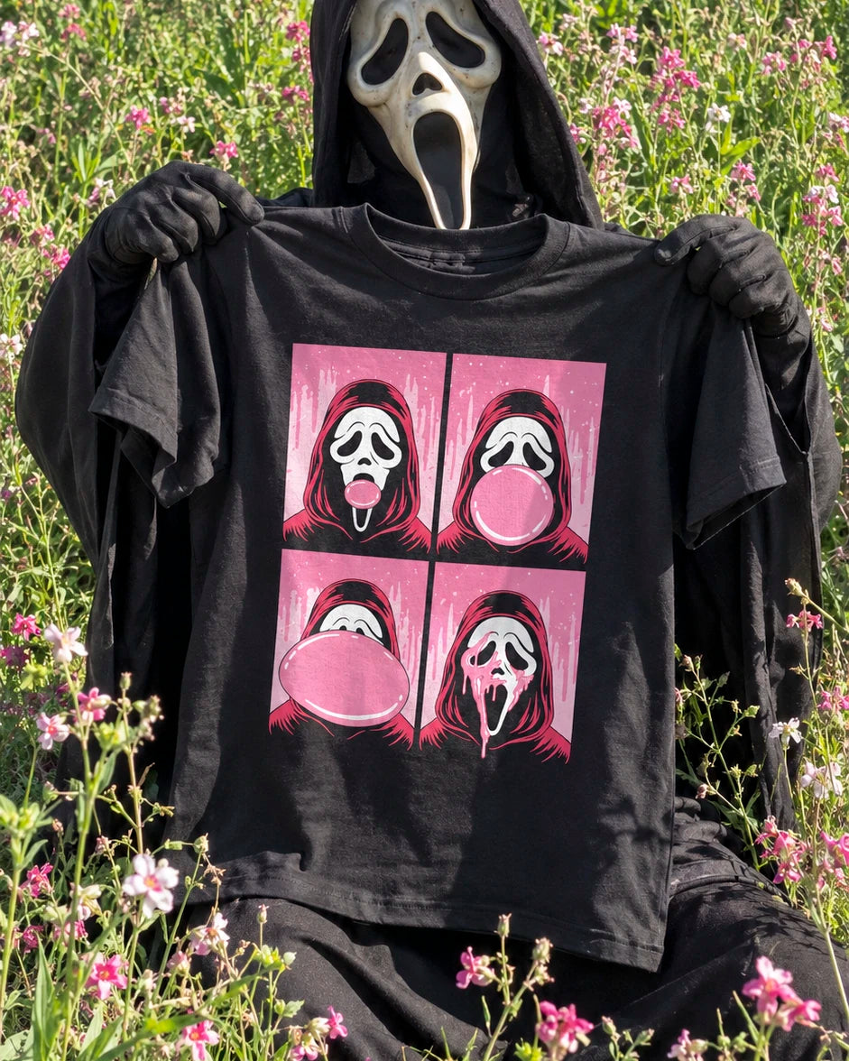 Playera Ghostface – Bubblegum