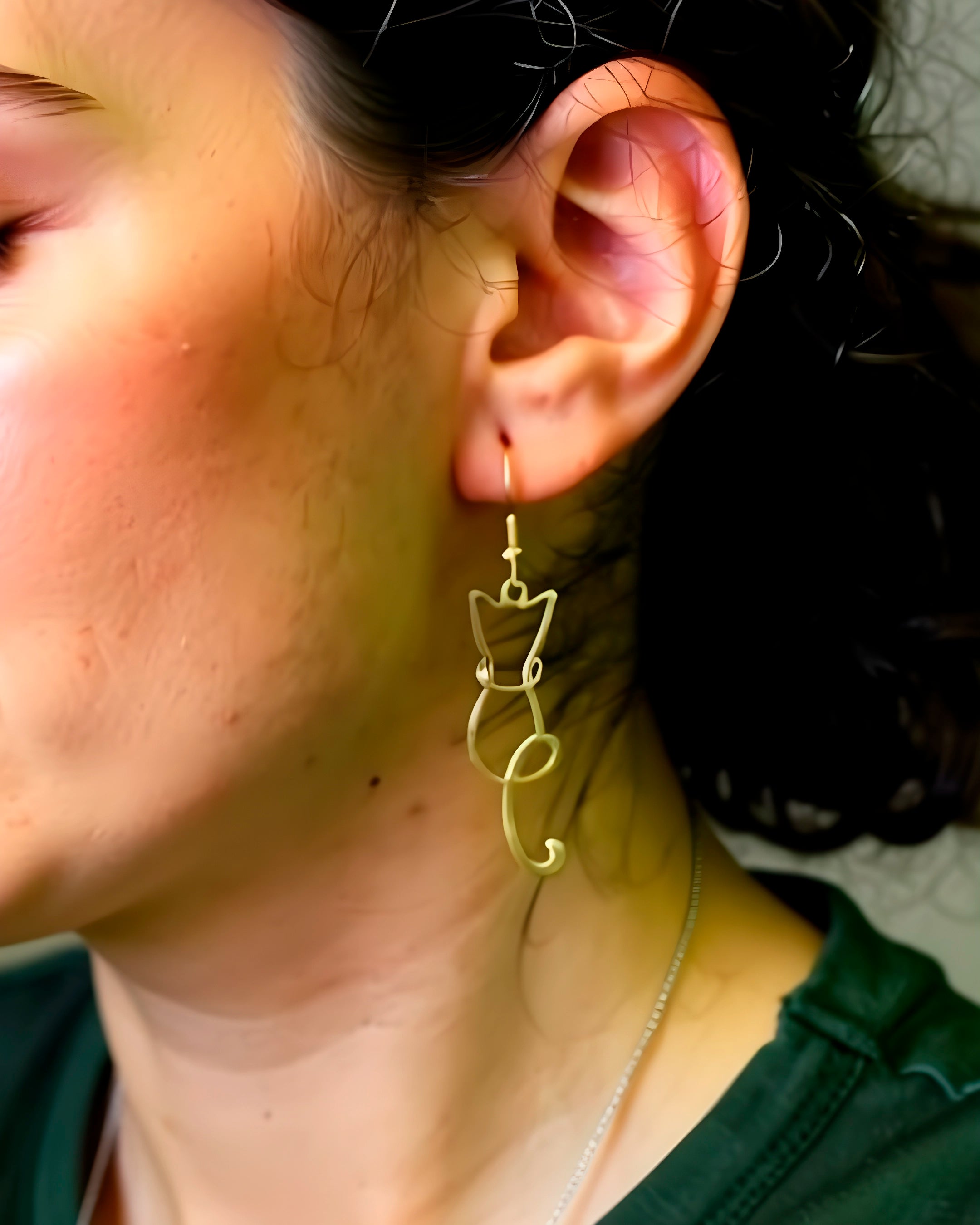 Aretes Meow Meow - Par