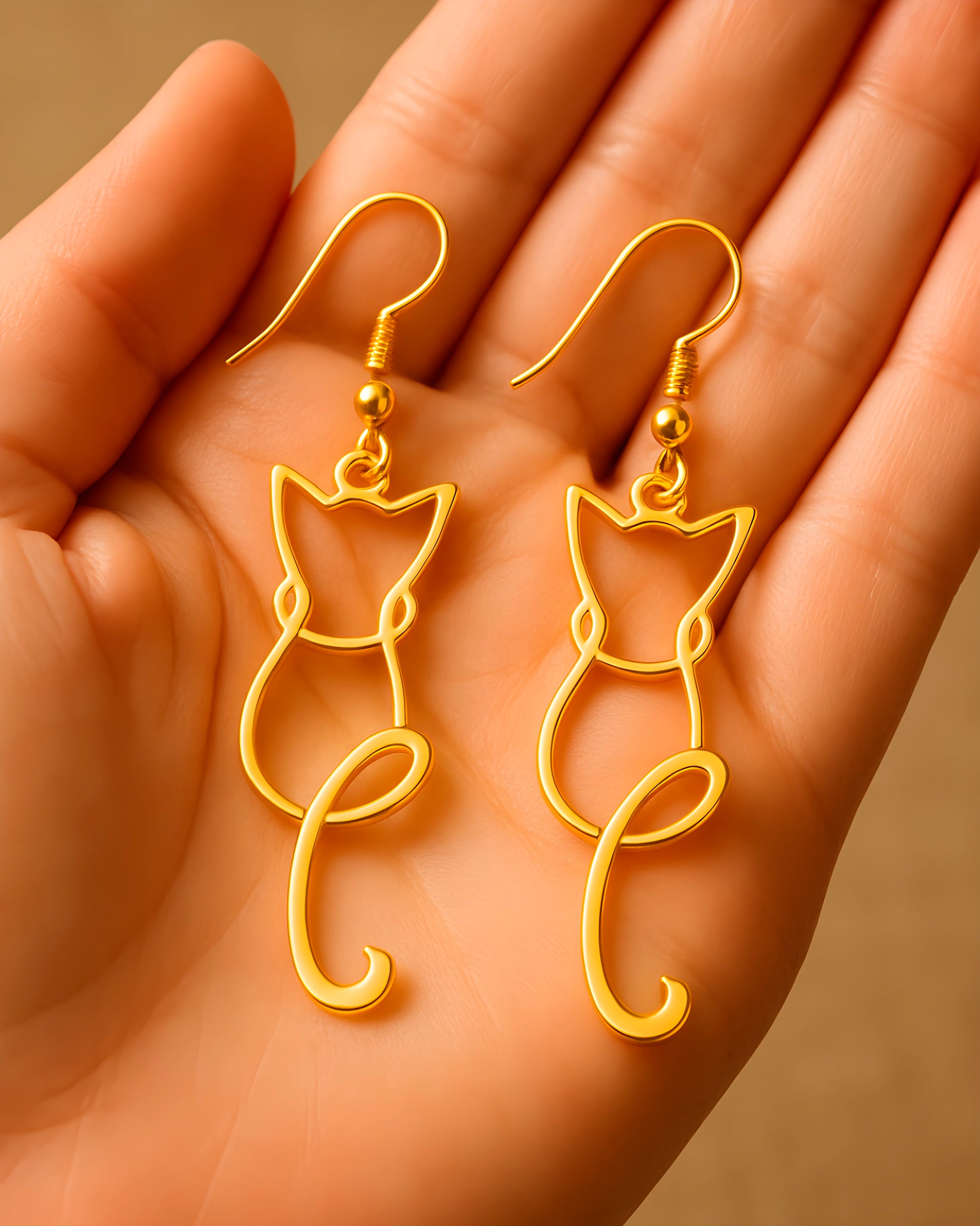 Aretes Meow Meow - Par