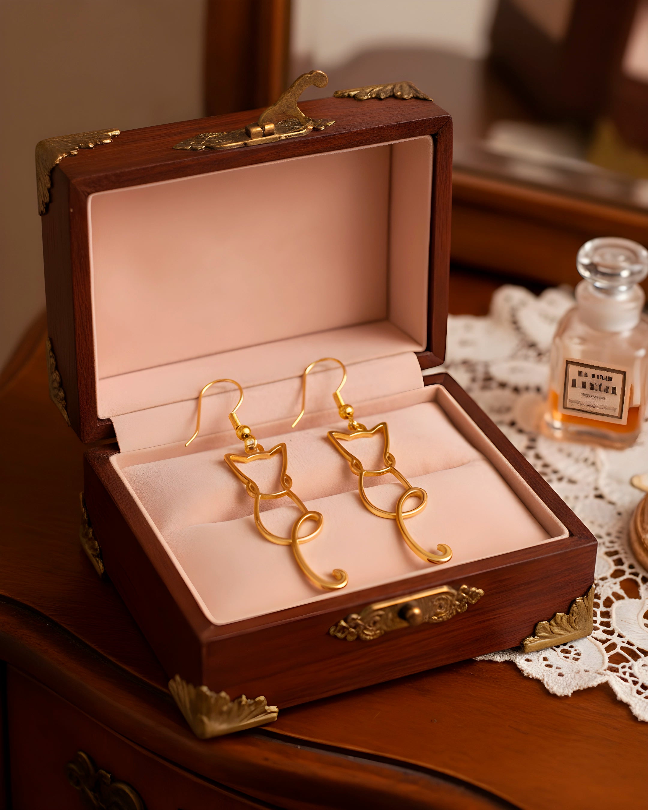 Aretes Meow Meow - Par