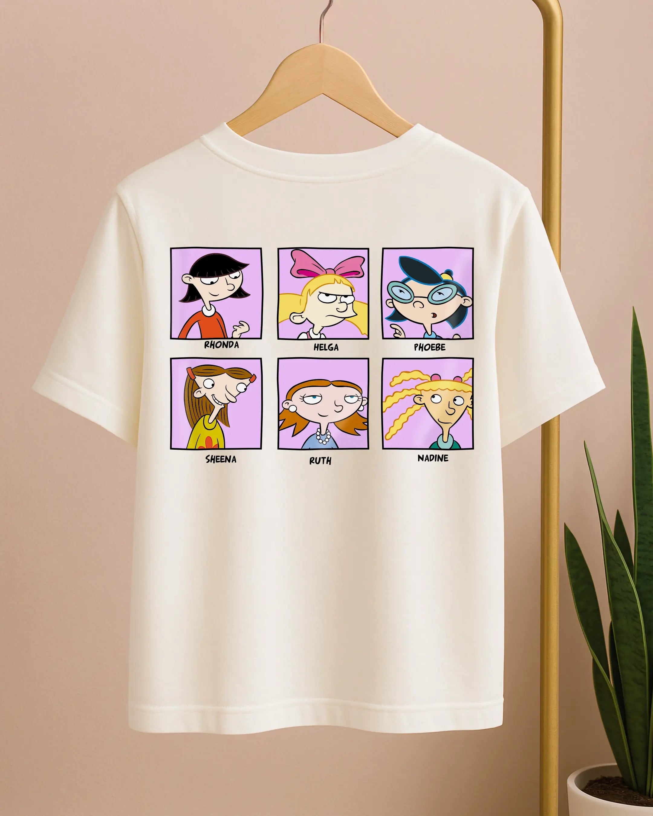 T-Shirt Girls 90 - Hey Arnold