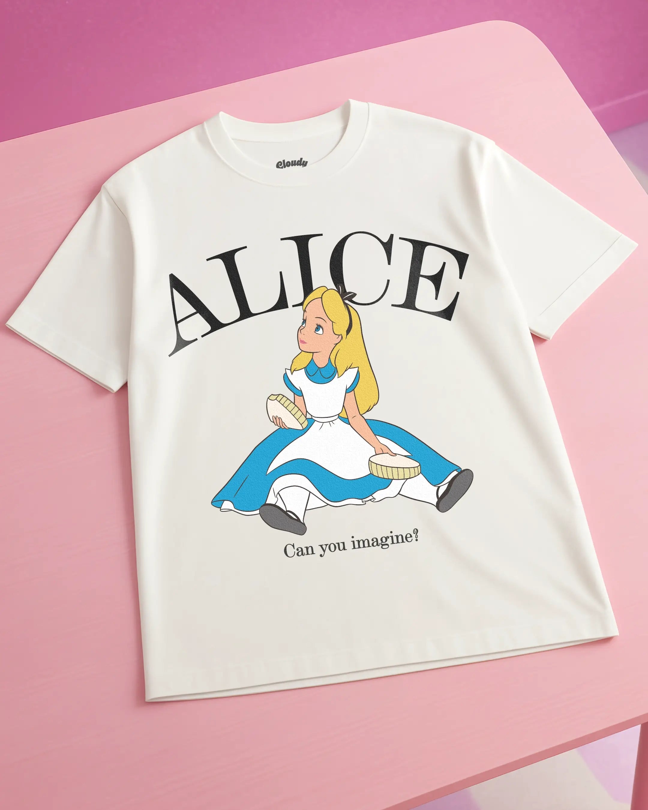Playera Alicia – Un mundo de fantasía