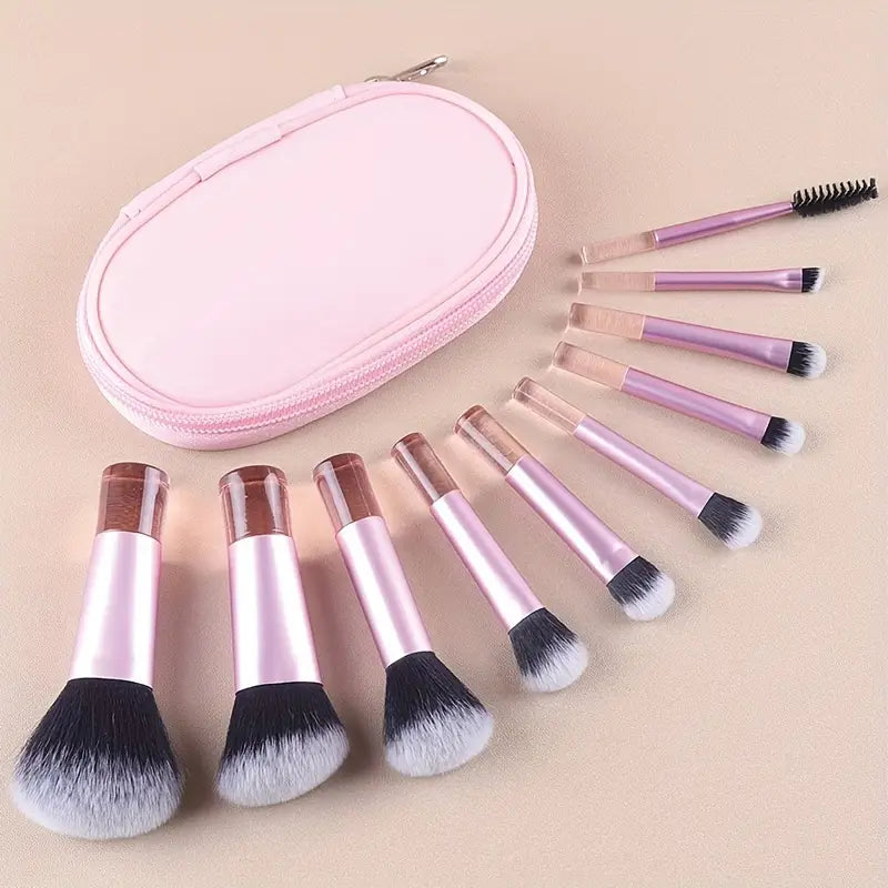 Set de brochas Glossie - 10 Unidades