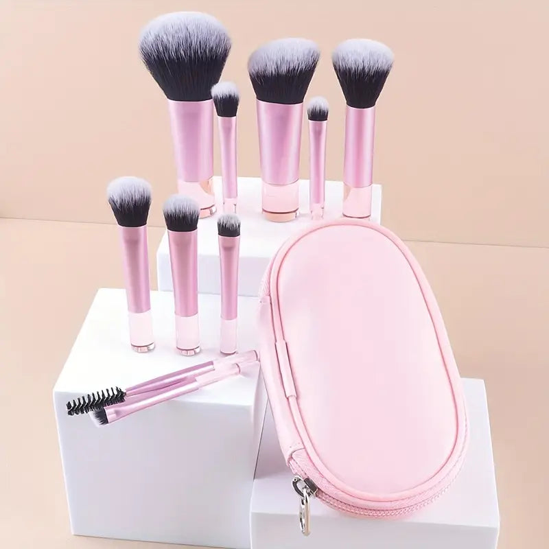Set de brochas Glossie - 10 Unidades