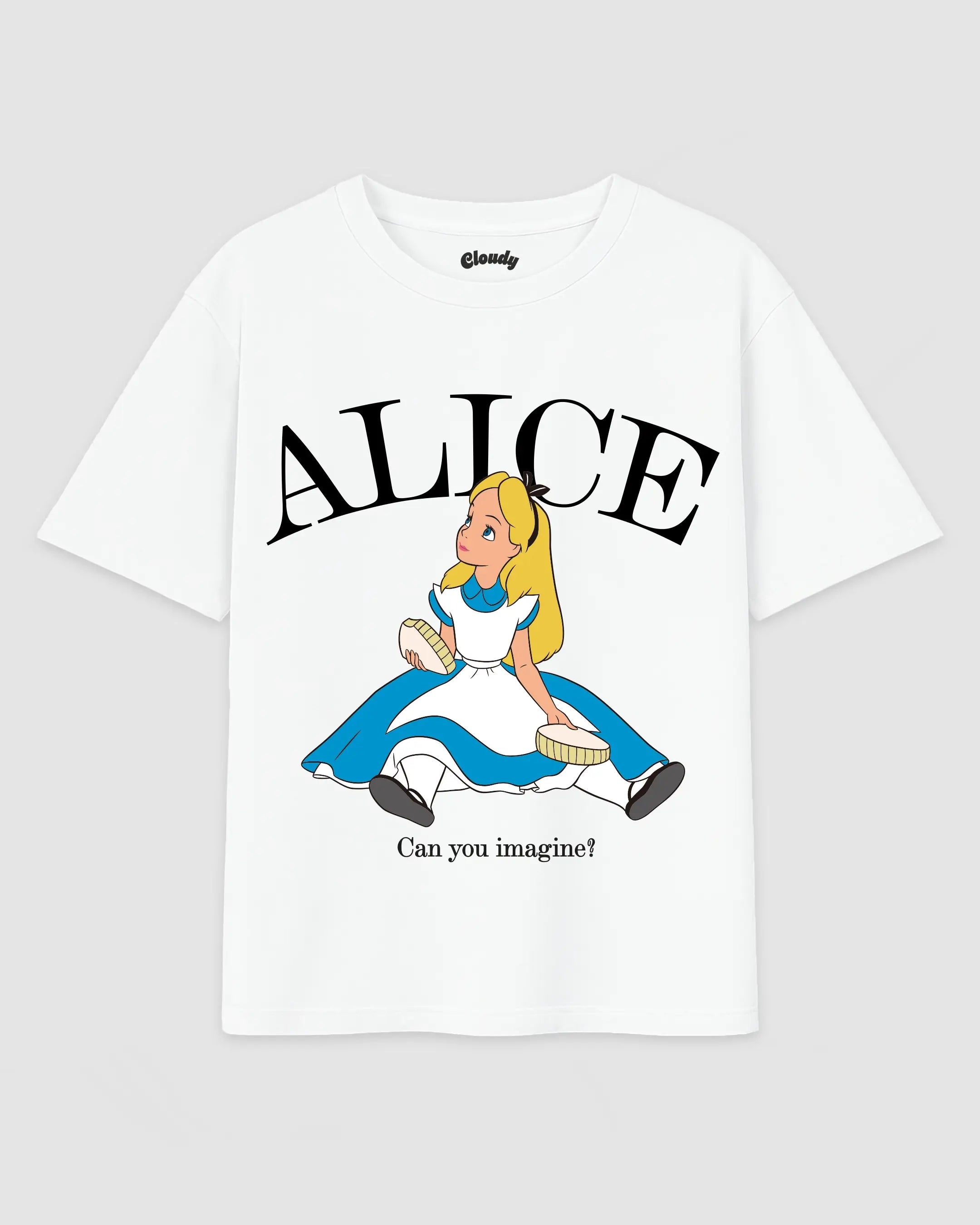 Playera Alicia – Un mundo de fantasía
