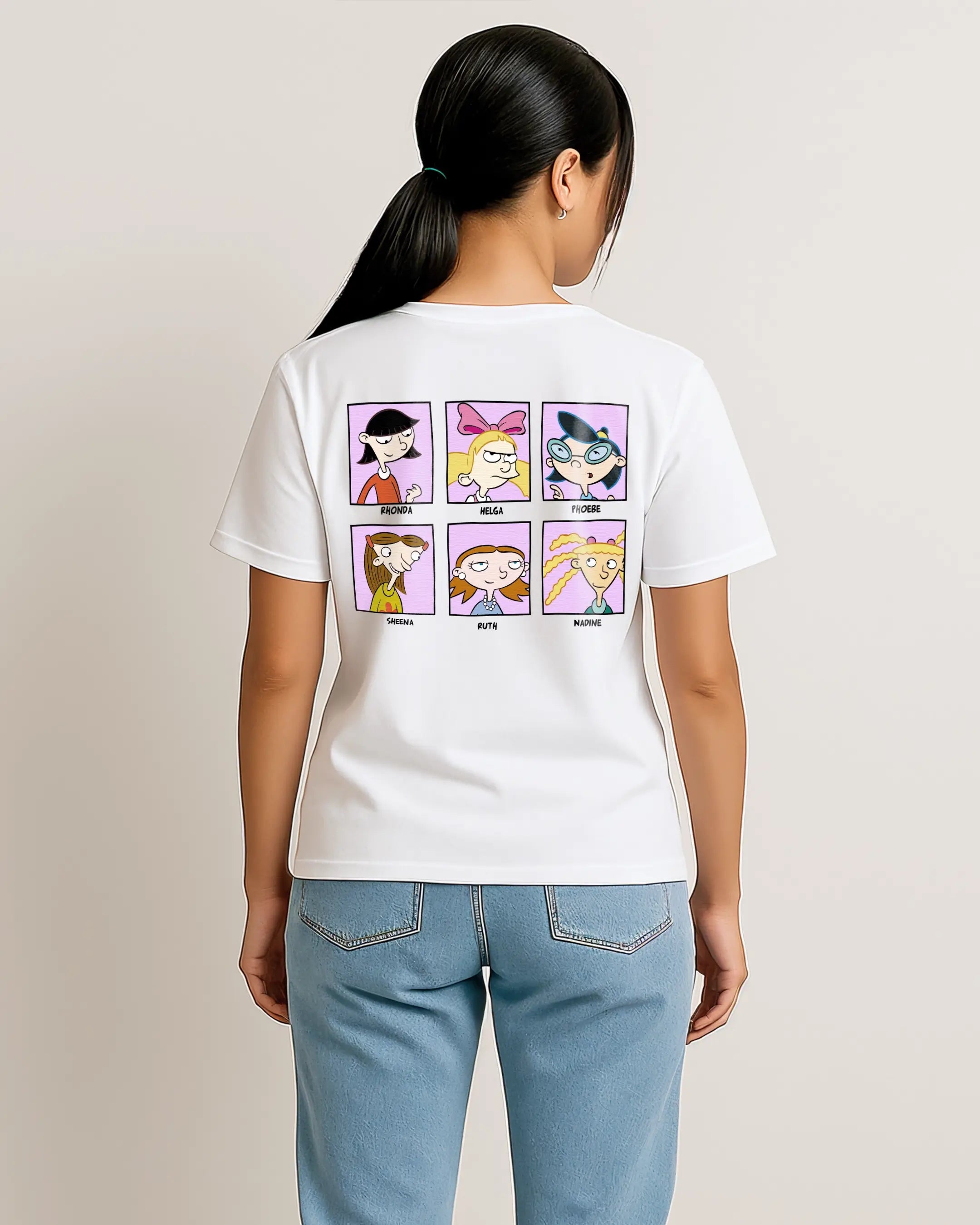 T-Shirt Girls 90 - Hey Arnold