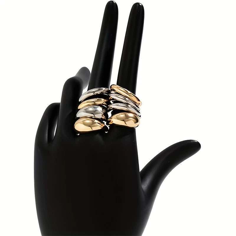 Clarisse – Set de 8 Anillos