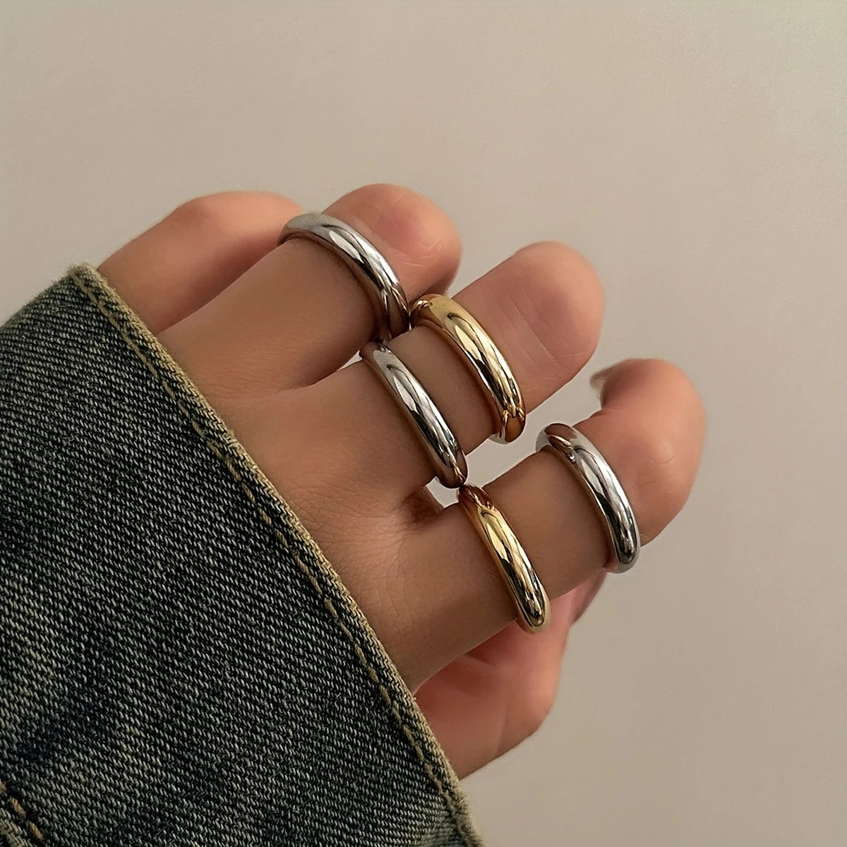 Clarisse – Set de 8 Anillos