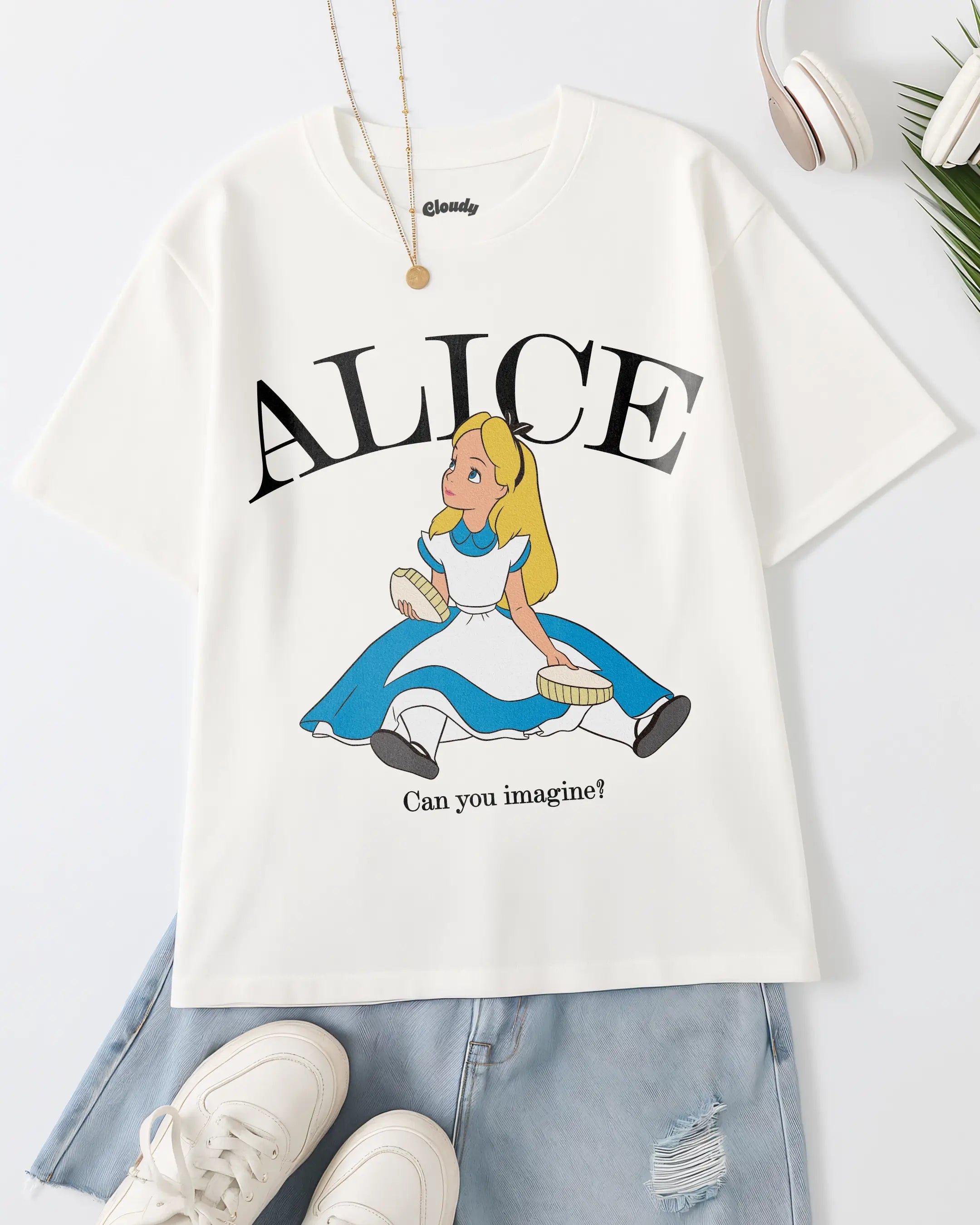 Playera Alicia – Un mundo de fantasía